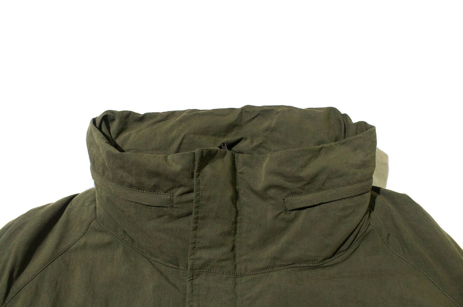 Nude: Masahiko Maruyama Military jacket Hidden Hooded Japan Large oversized No 15 Size US L / EU 52-54 / 3 - 2 Thumbnail