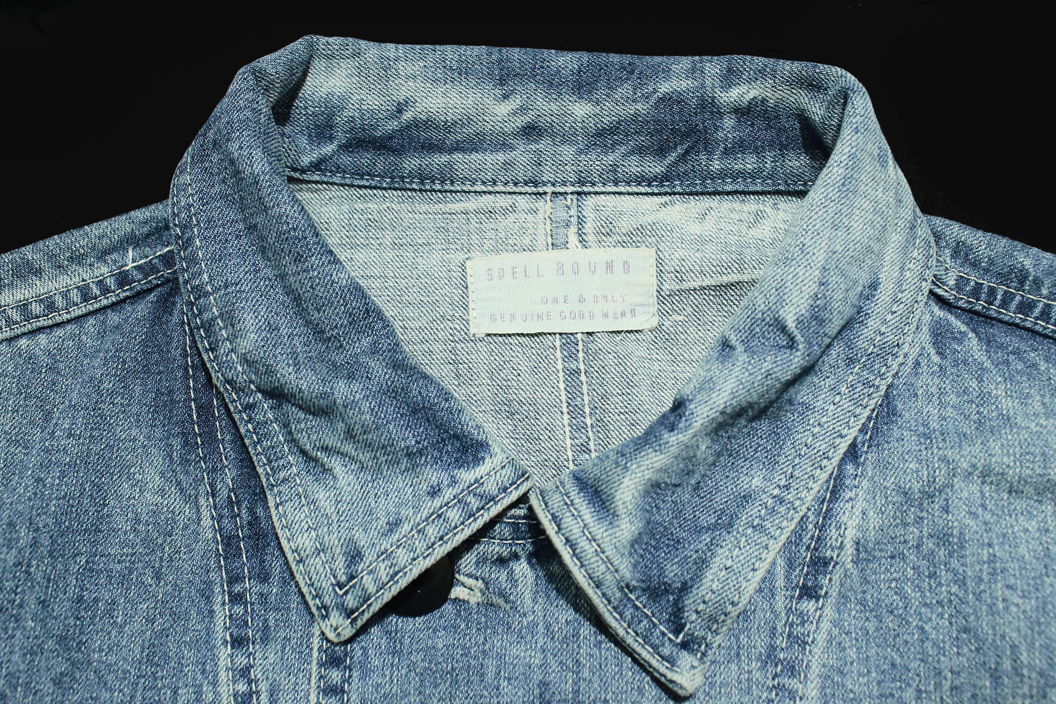 Spellbound Spellbound Japan Work Jacket Denim Acid Washed Size 2 Size US M / EU 48-50 / 2 - 3 Thumbnail