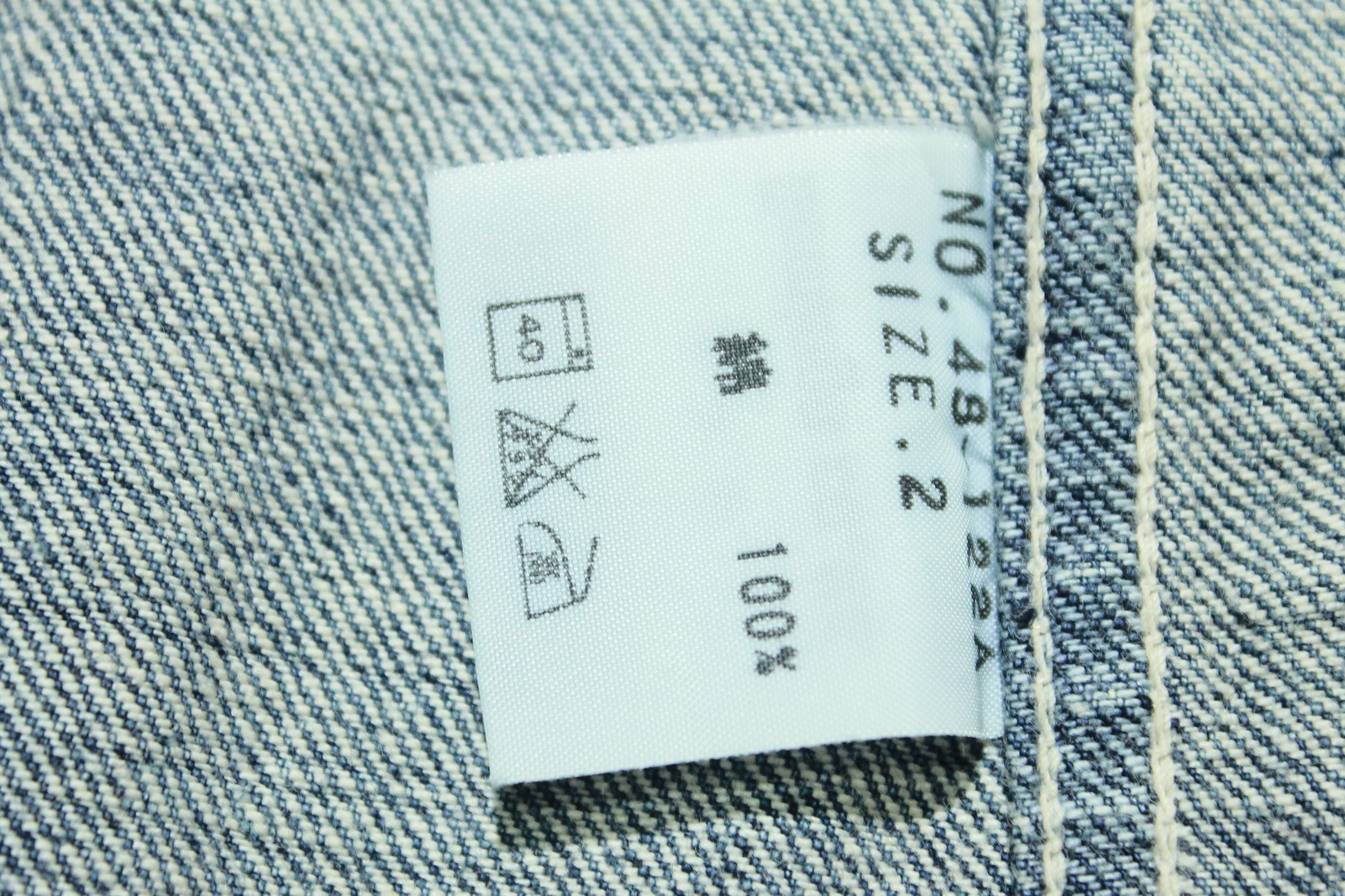 Spellbound Spellbound Japan Work Jacket Denim Acid Washed Size 2 Size US M / EU 48-50 / 2 - 14 Thumbnail