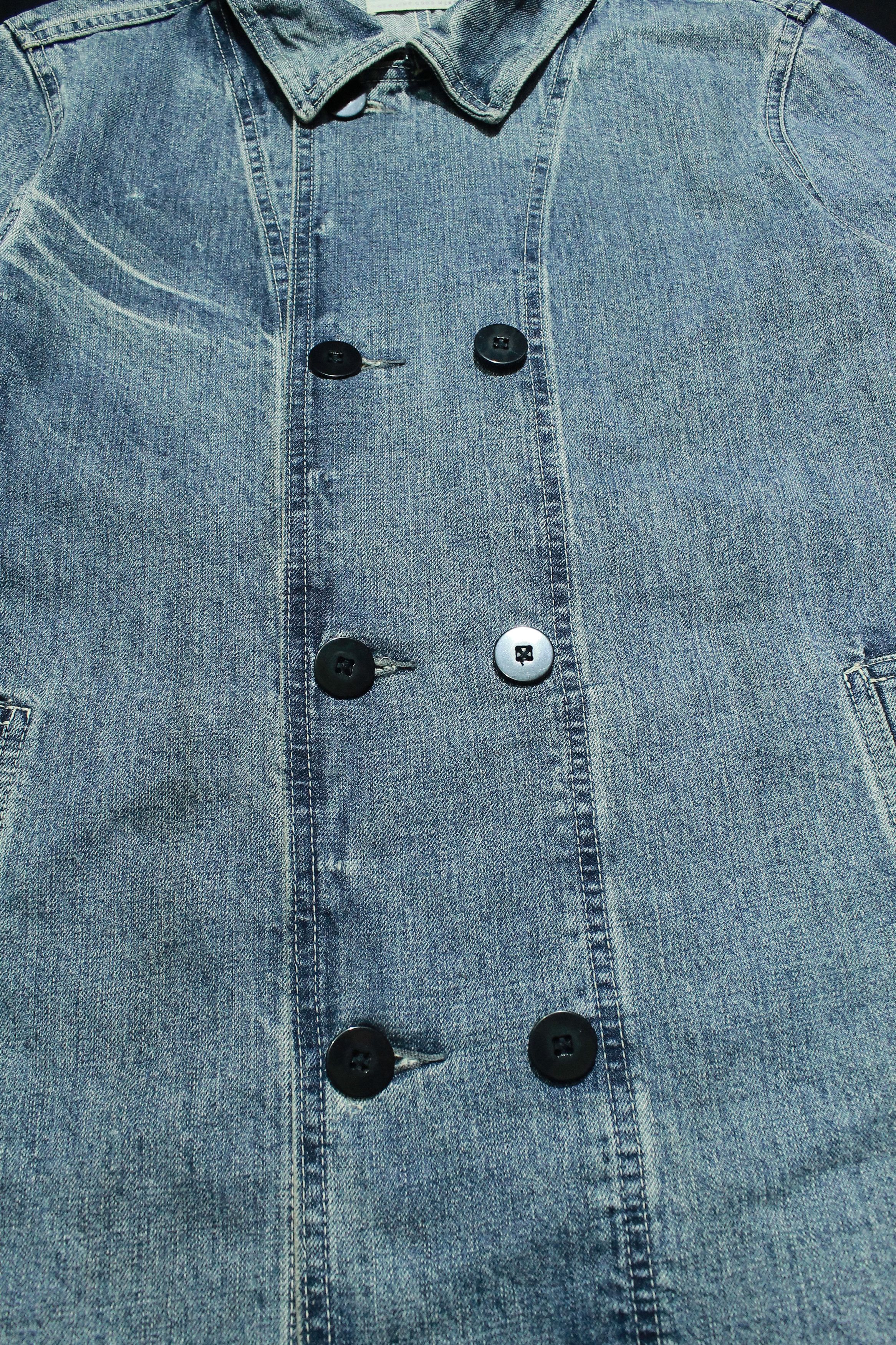 Spellbound Spellbound Japan Work Jacket Denim Acid Washed Size 2 Size US M / EU 48-50 / 2 - 5 Thumbnail