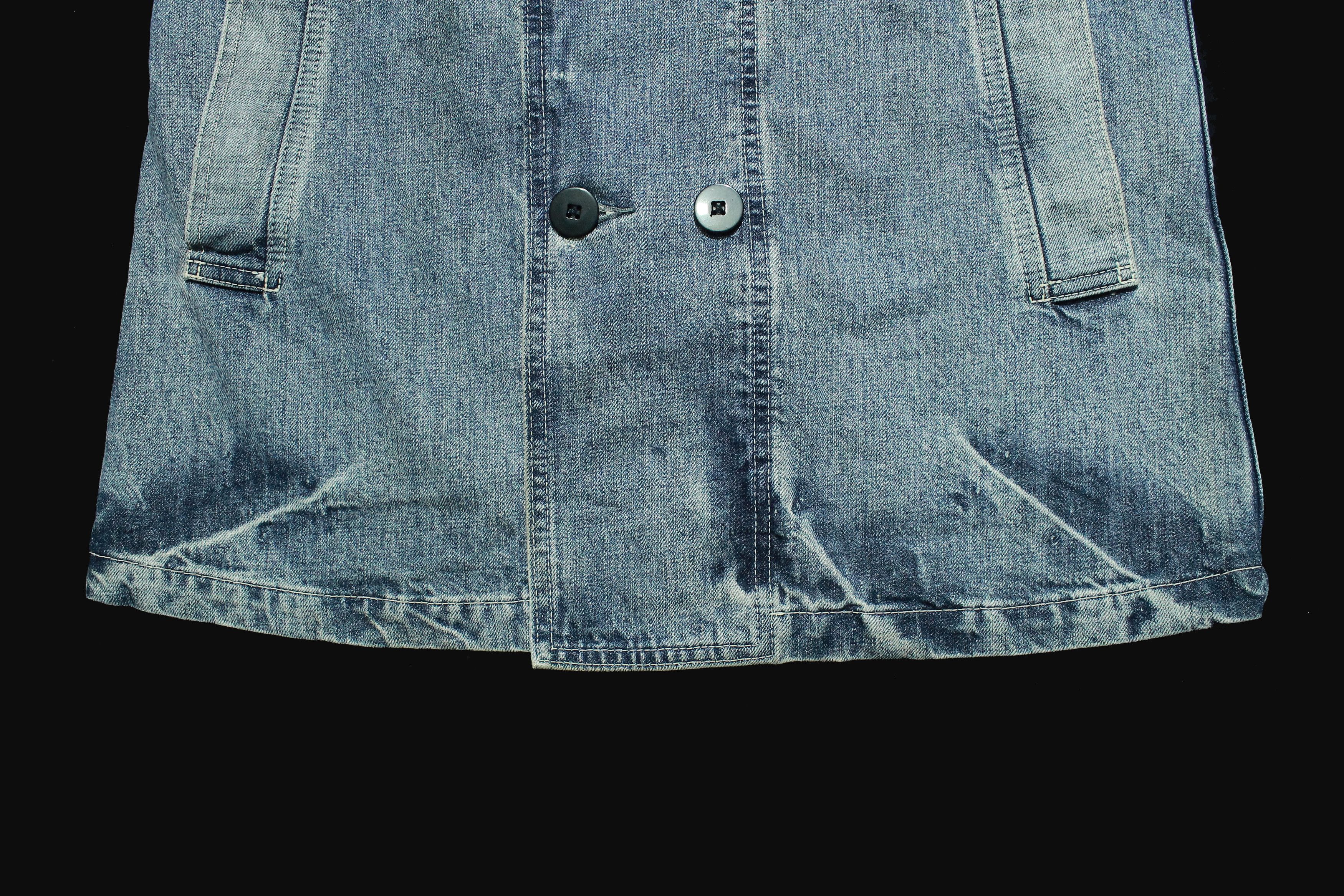 Spellbound Spellbound Japan Work Jacket Denim Acid Washed Size 2 Size US M / EU 48-50 / 2 - 8 Thumbnail