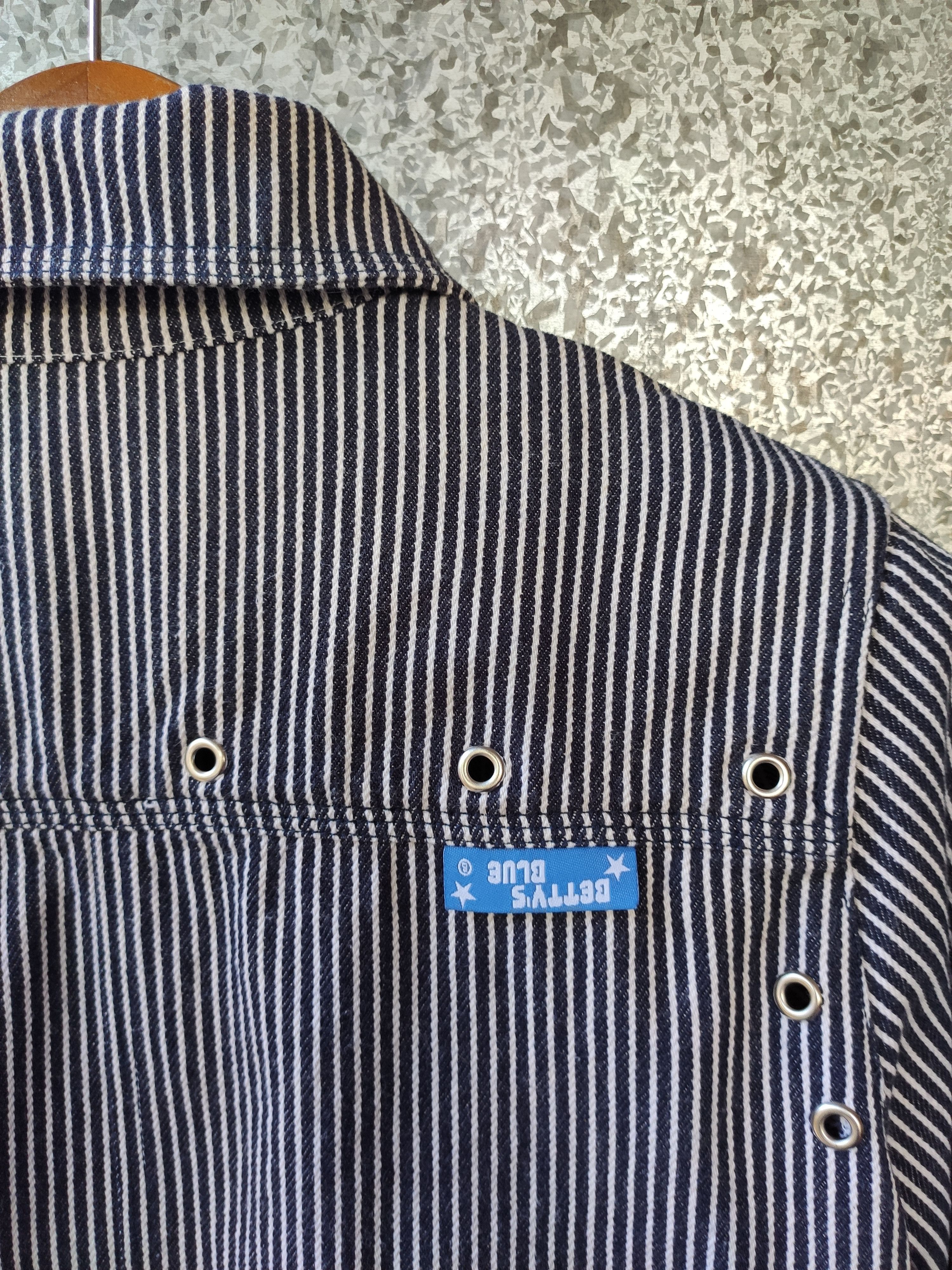 Japanese Brand 🔥 Bettys Blue by Shinji Abe jacket hickory Design Size US S / EU 44-46 / 1 - 3 Thumbnail