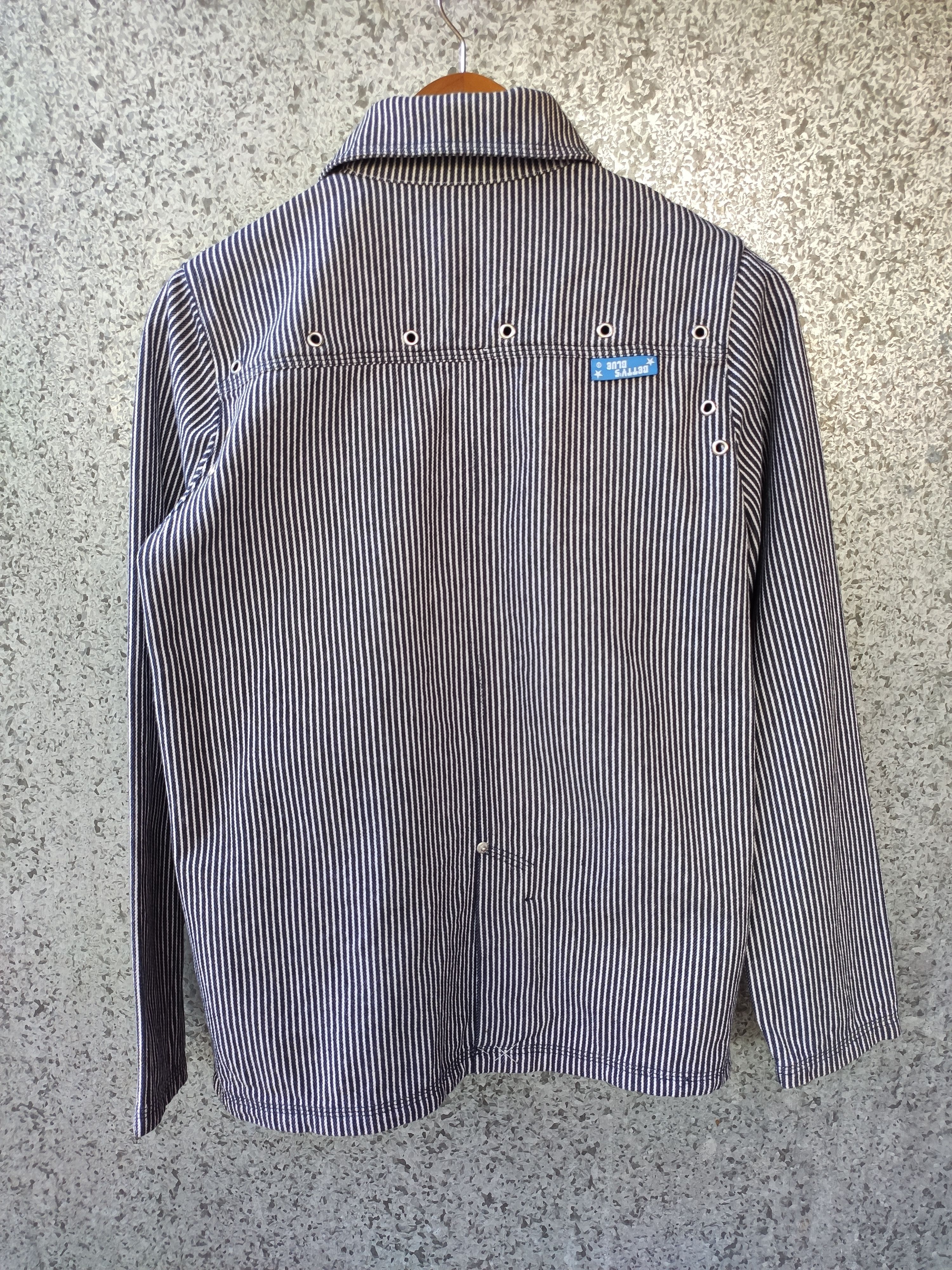 Japanese Brand 🔥 Bettys Blue by Shinji Abe jacket hickory Design Size US S / EU 44-46 / 1 - 4 Thumbnail
