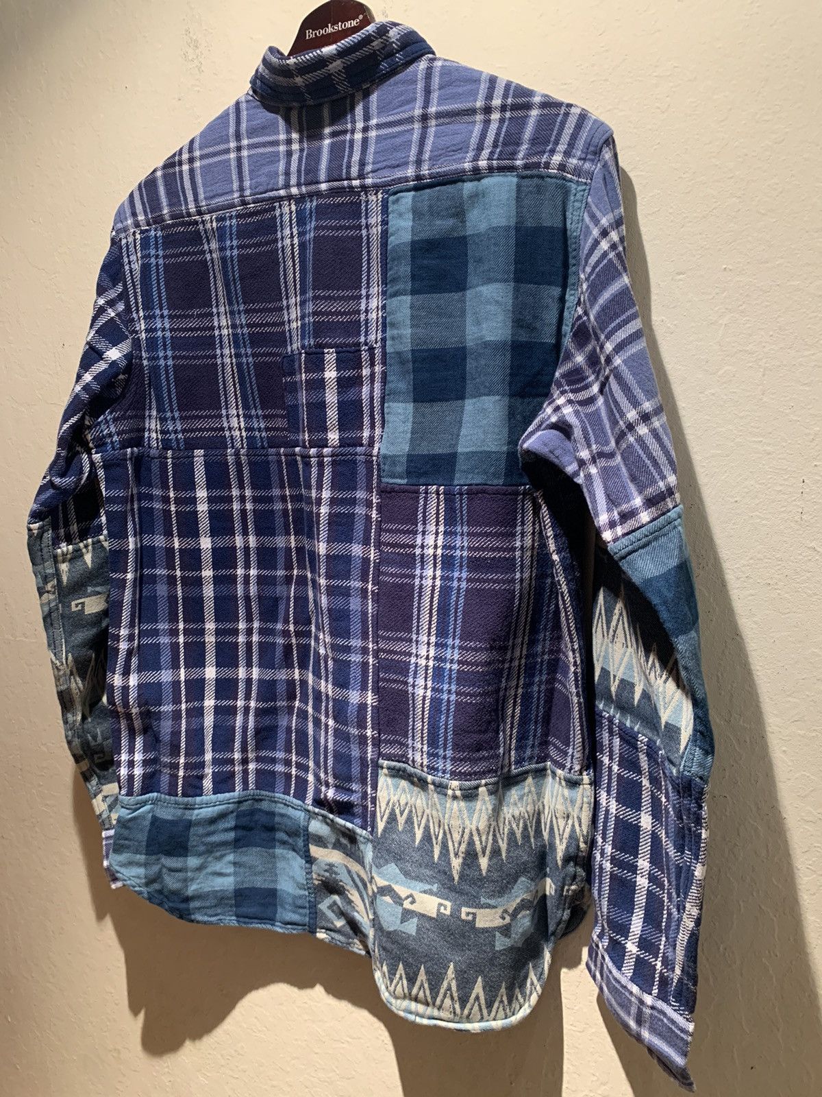 Designer × Polo Ralph Lauren × Ralph Lauren *RARE* New Polo Ralph Lauren Patchwork Button Shirt Size US S / EU 44-46 / 1 - 2 Thumbnail