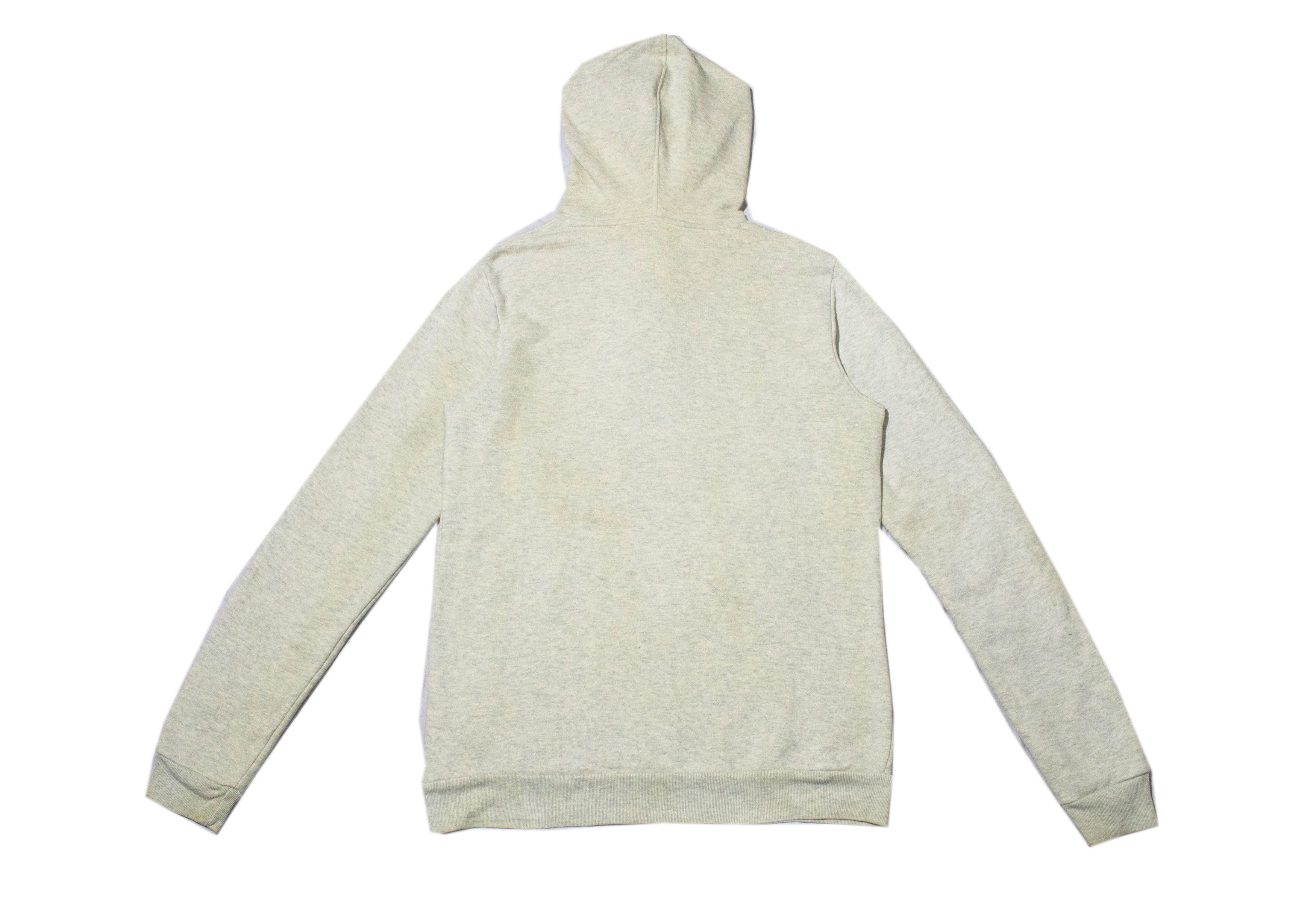 A.P.C. A.P.C France Henley Hoodie Pullover size Small Gray Size US S / EU 44-46 / 1 - 5 Thumbnail