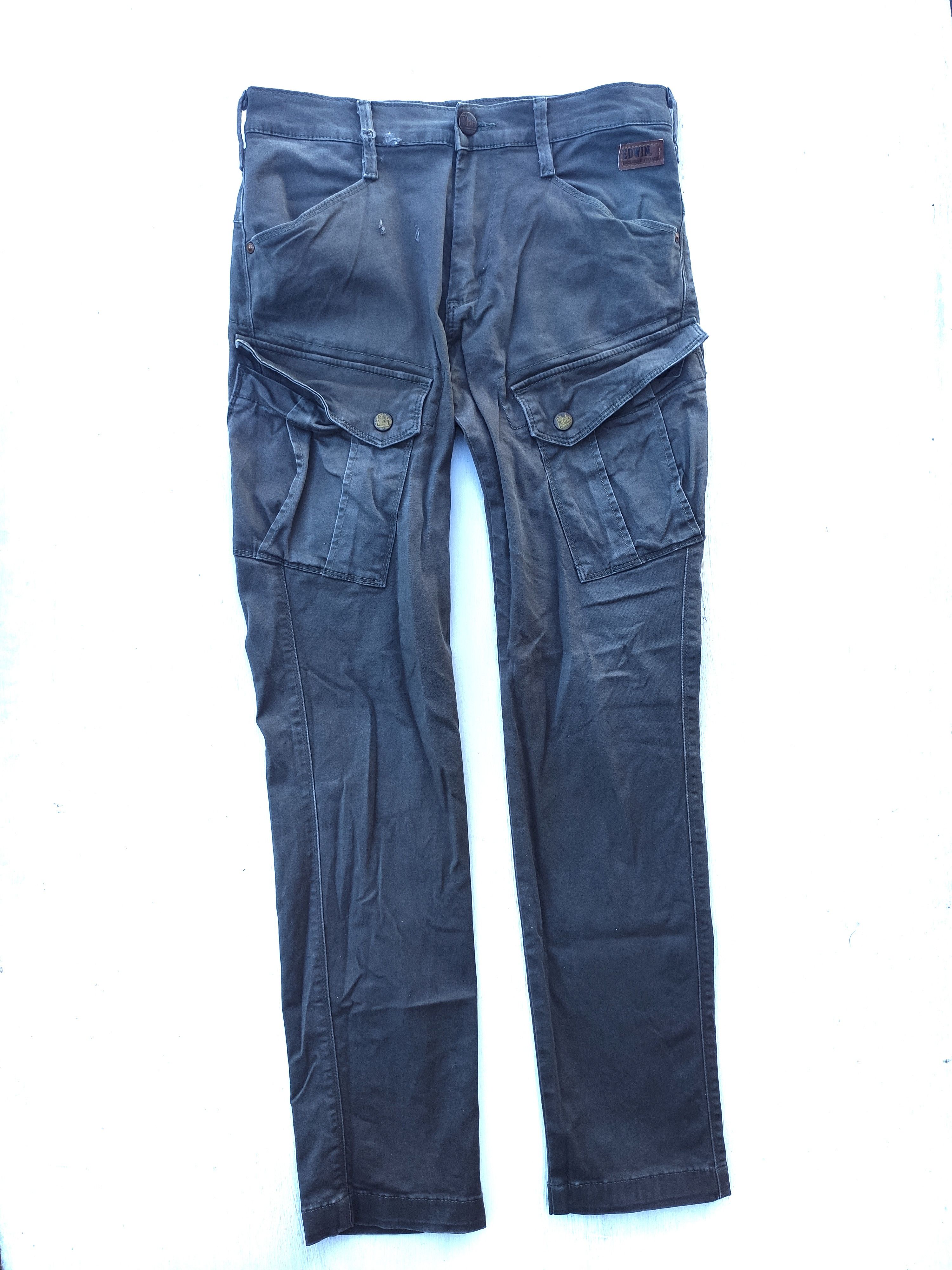 Edwin × Japanese Brand Edwin Cargo pants tactical design Size US 32 / EU 48 - 2 Thumbnail