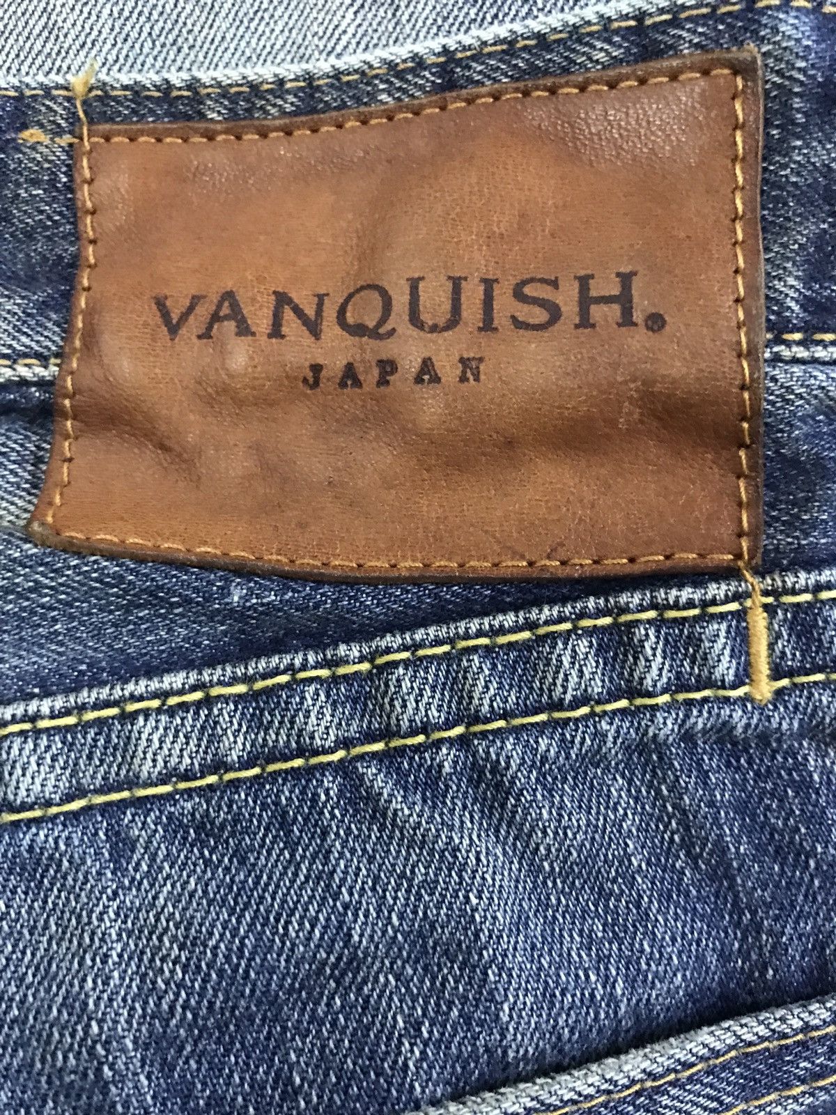 Vanquish Vanquish Japan Distressed Spike Pocket Denim Jeans Size US 30 / EU 46 - 8 Thumbnail