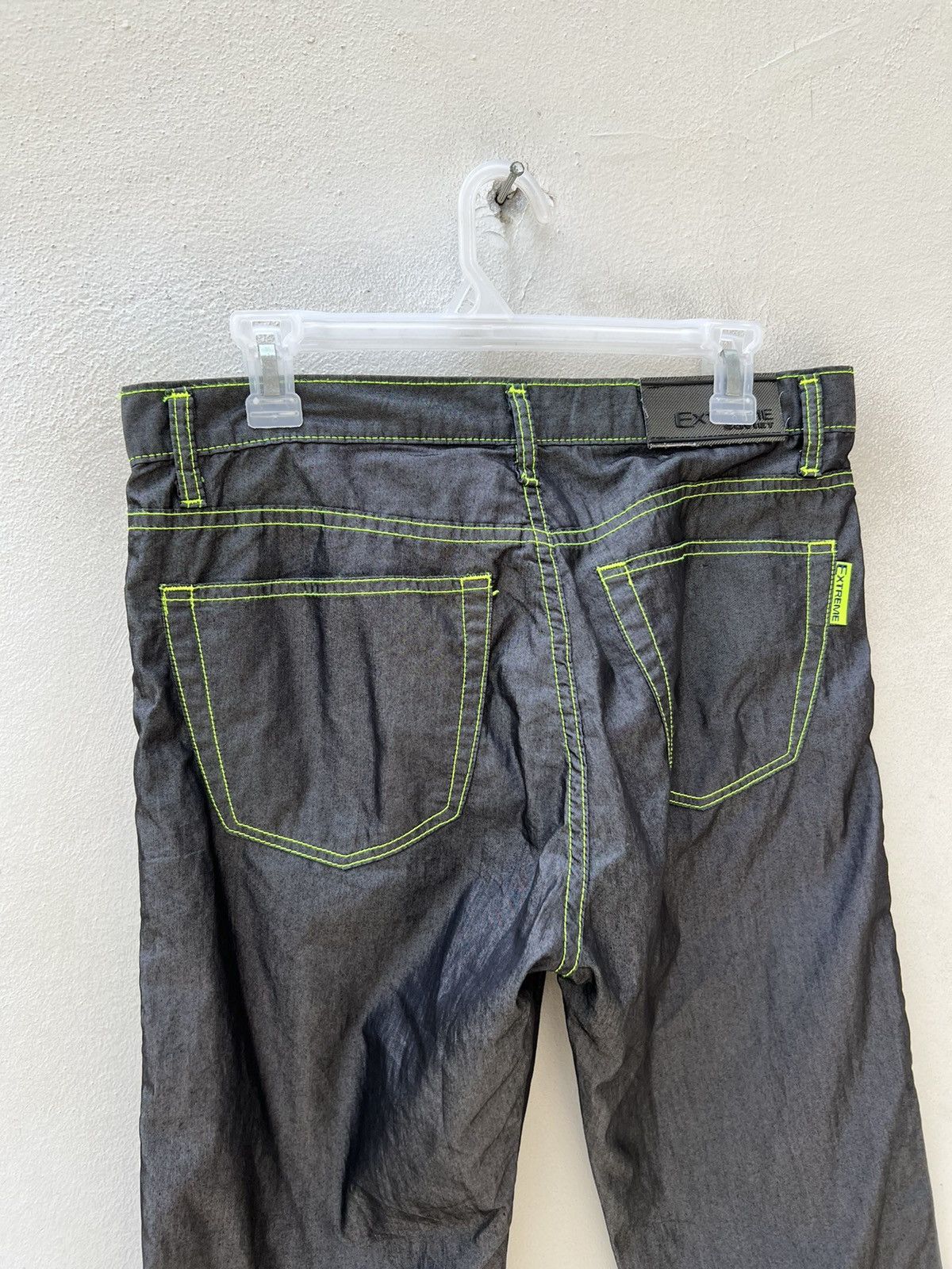 Vintage EXTREME SOVIET Made in Italy Lightweight Side Stripe Grey Size US 32 / EU 48 - 14 Thumbnail