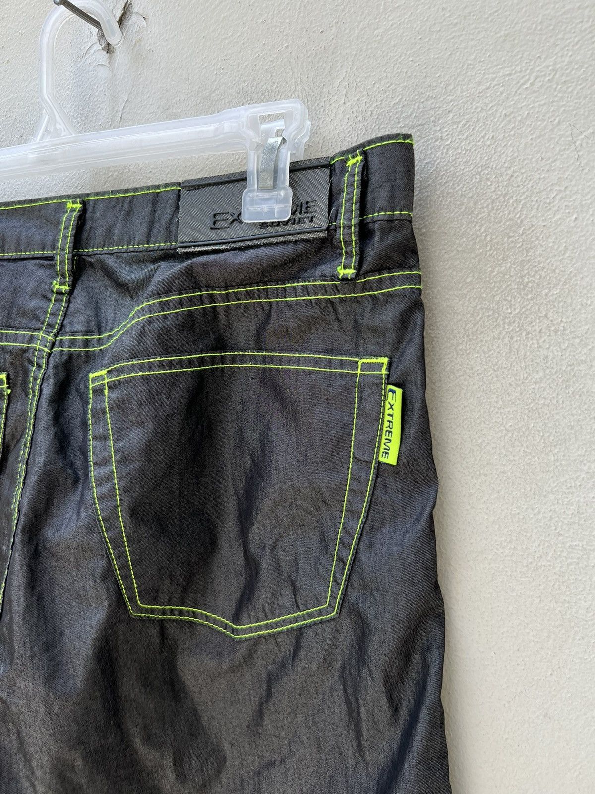 Vintage EXTREME SOVIET Made in Italy Lightweight Side Stripe Grey Size US 32 / EU 48 - 16 Thumbnail