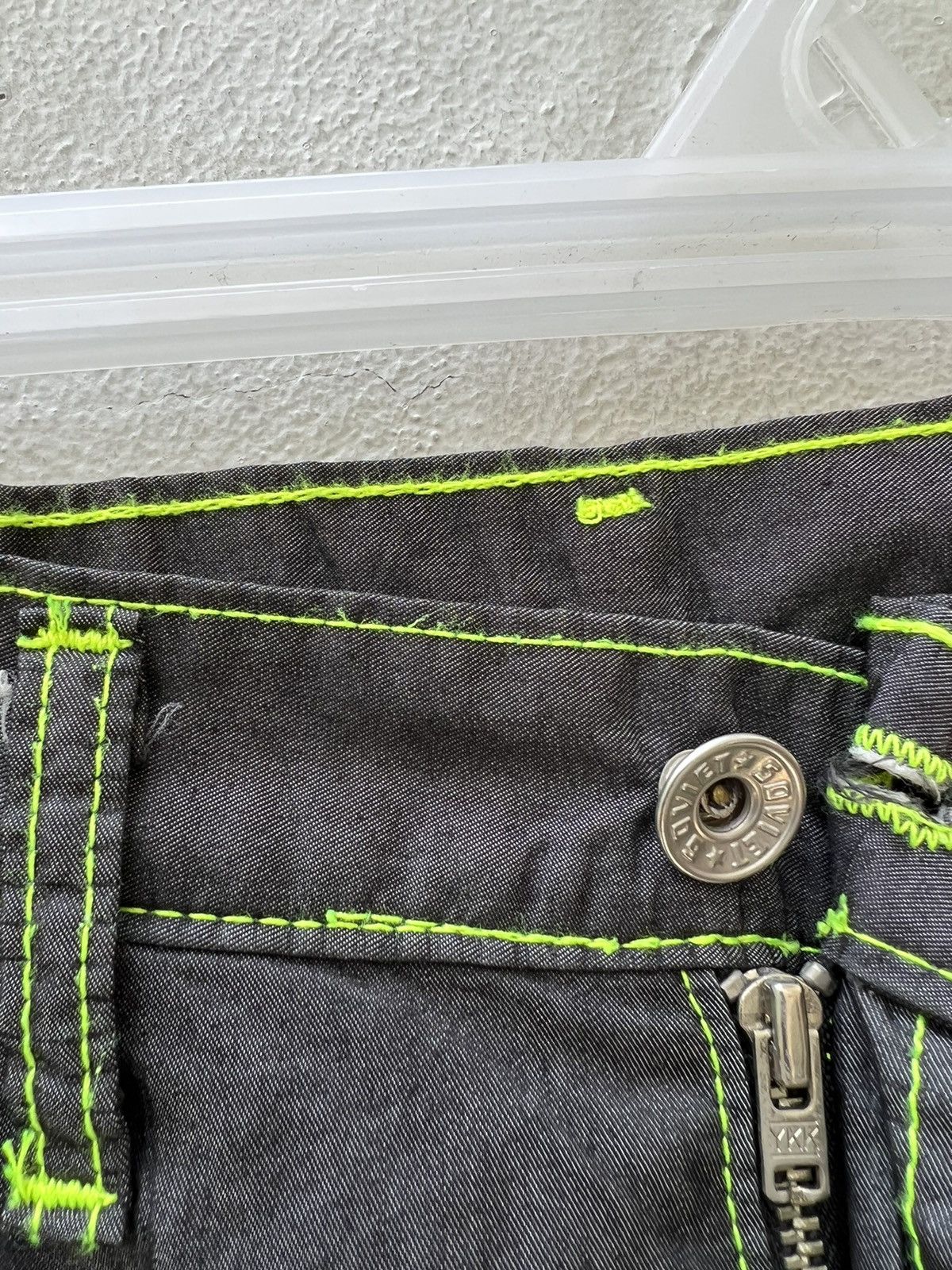 Vintage EXTREME SOVIET Made in Italy Lightweight Side Stripe Grey Size US 32 / EU 48 - 8 Thumbnail