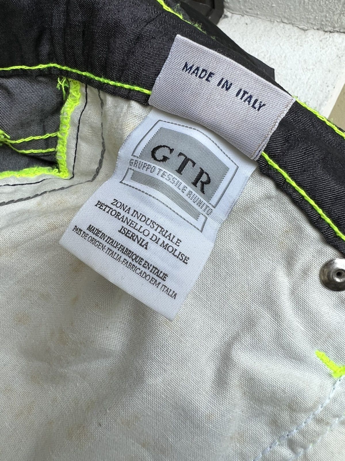 Vintage EXTREME SOVIET Made in Italy Lightweight Side Stripe Grey Size US 32 / EU 48 - 22 Thumbnail