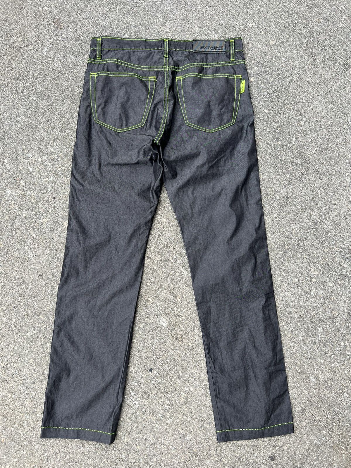 Vintage EXTREME SOVIET Made in Italy Lightweight Side Stripe Grey Size US 32 / EU 48 - 5 Thumbnail