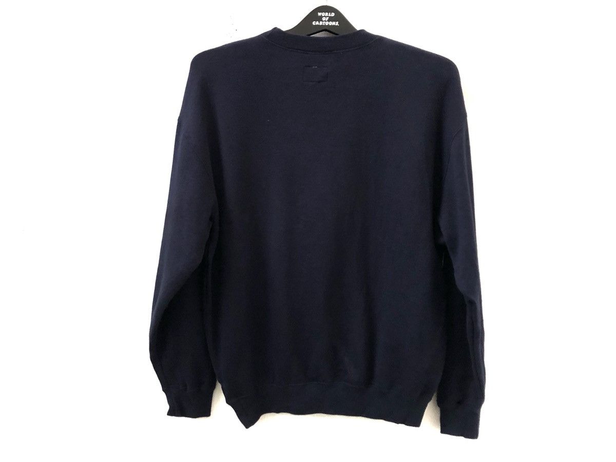 United Colors Of Benetton Spell Out Embroidery Navy Blue Crewneck Sweatshirt Size US M / EU 48-50 / 2 - 5 Thumbnail