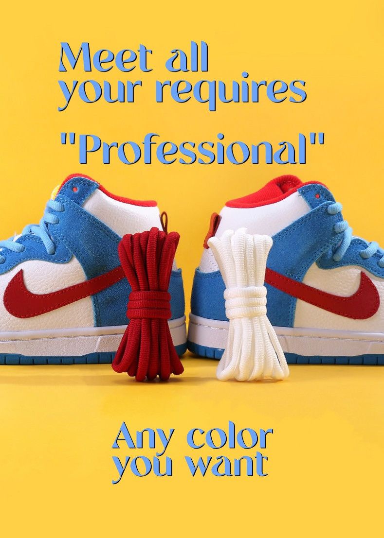 Nike Oval Shoelaces Replacement Size ONE SIZE - 23 Thumbnail