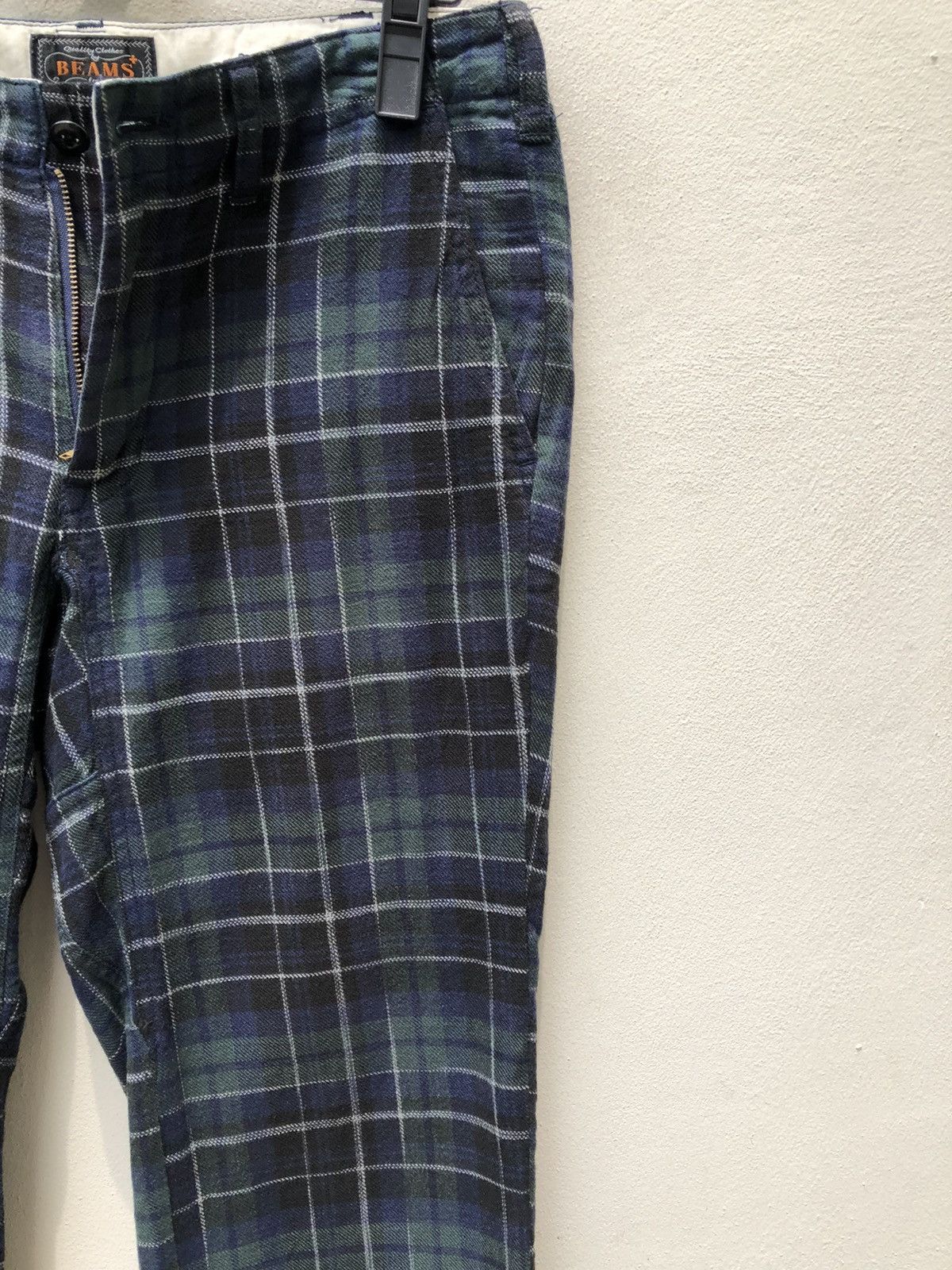 Beams Plus Beams + Checkered Workwear Trouser Pant Size US 30 / EU 46 - 5 Thumbnail