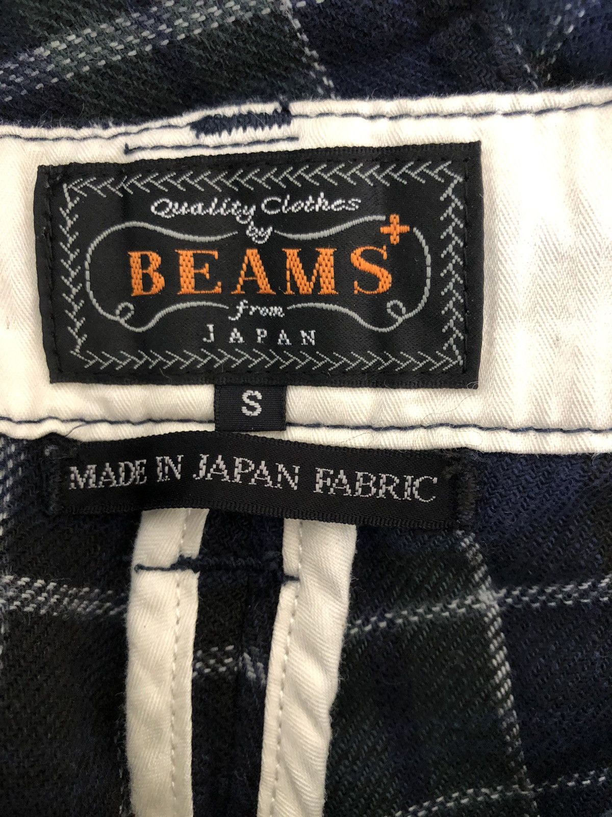 Beams Plus Beams + Checkered Workwear Trouser Pant Size US 30 / EU 46 - 15 Thumbnail