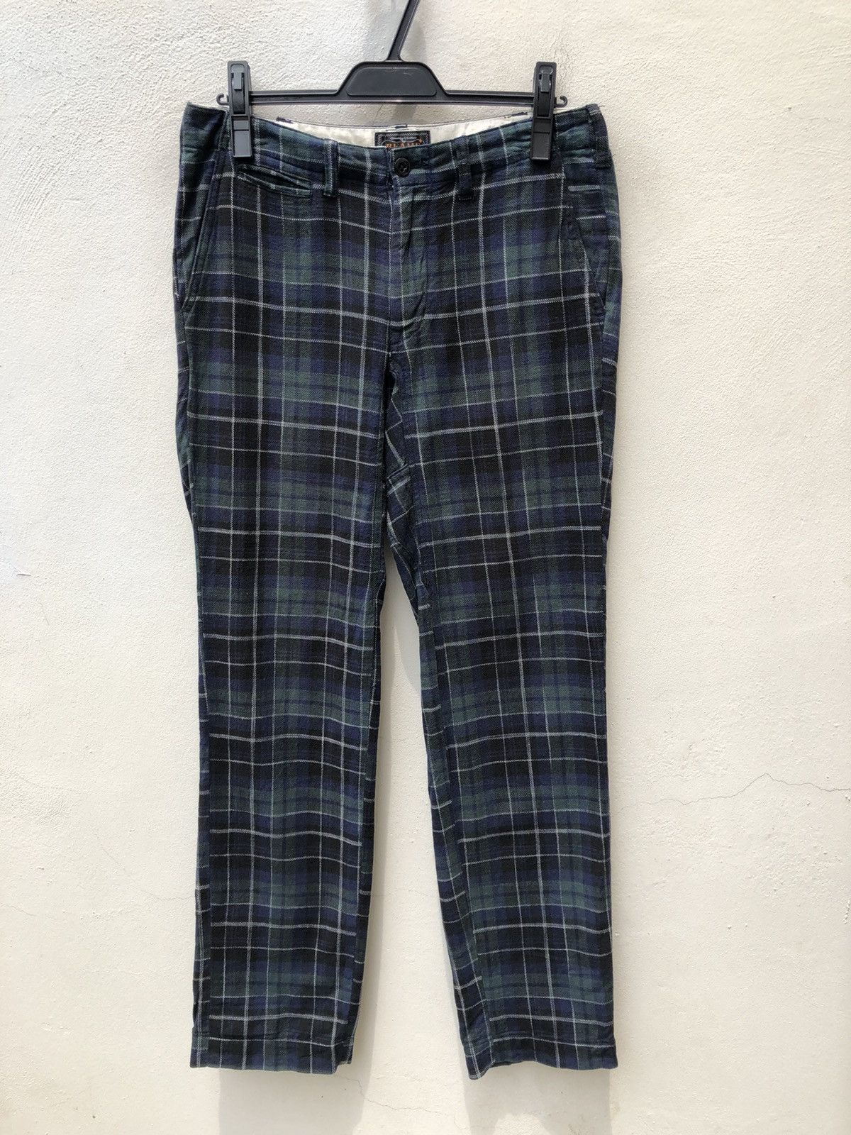 Beams Plus Beams + Checkered Workwear Trouser Pant Size US 30 / EU 46 - 1 Thumbnail
