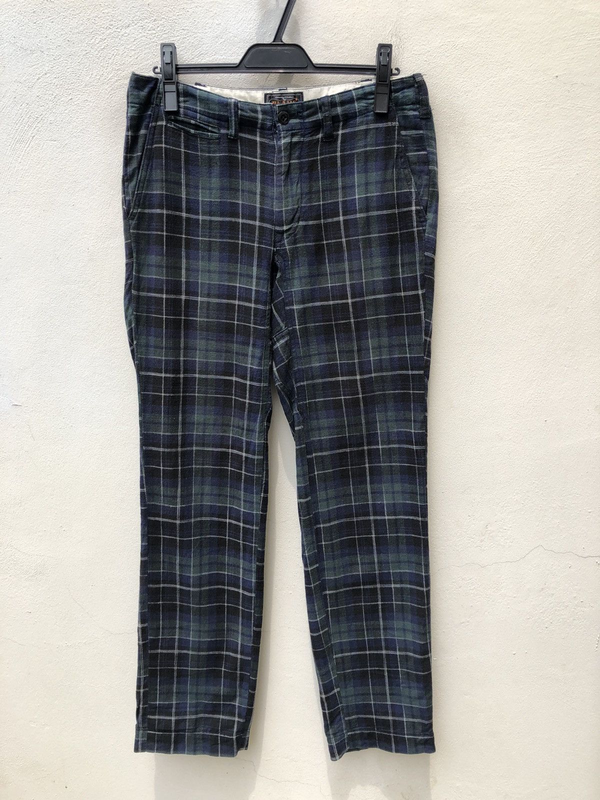 image of Beams Plus Beams + Checkered Workwear Trouser Pant, Men's (Size 30)