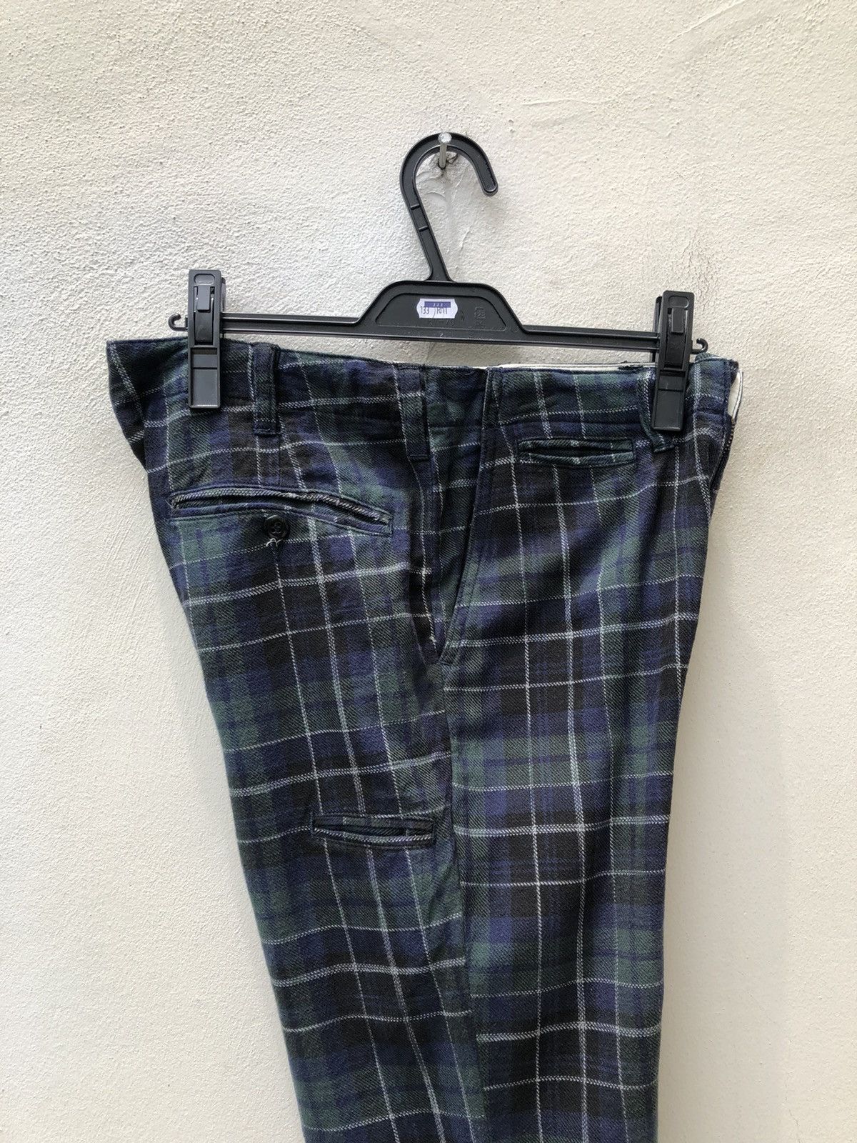 Beams Plus Beams + Checkered Workwear Trouser Pant Size US 30 / EU 46 - 14 Thumbnail