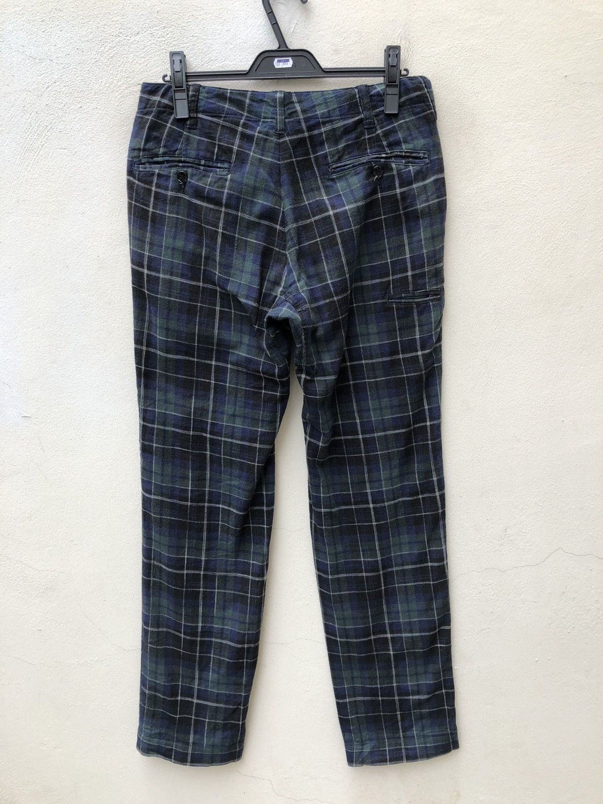 Beams Plus Beams + Checkered Workwear Trouser Pant Size US 30 / EU 46 - 7 Thumbnail