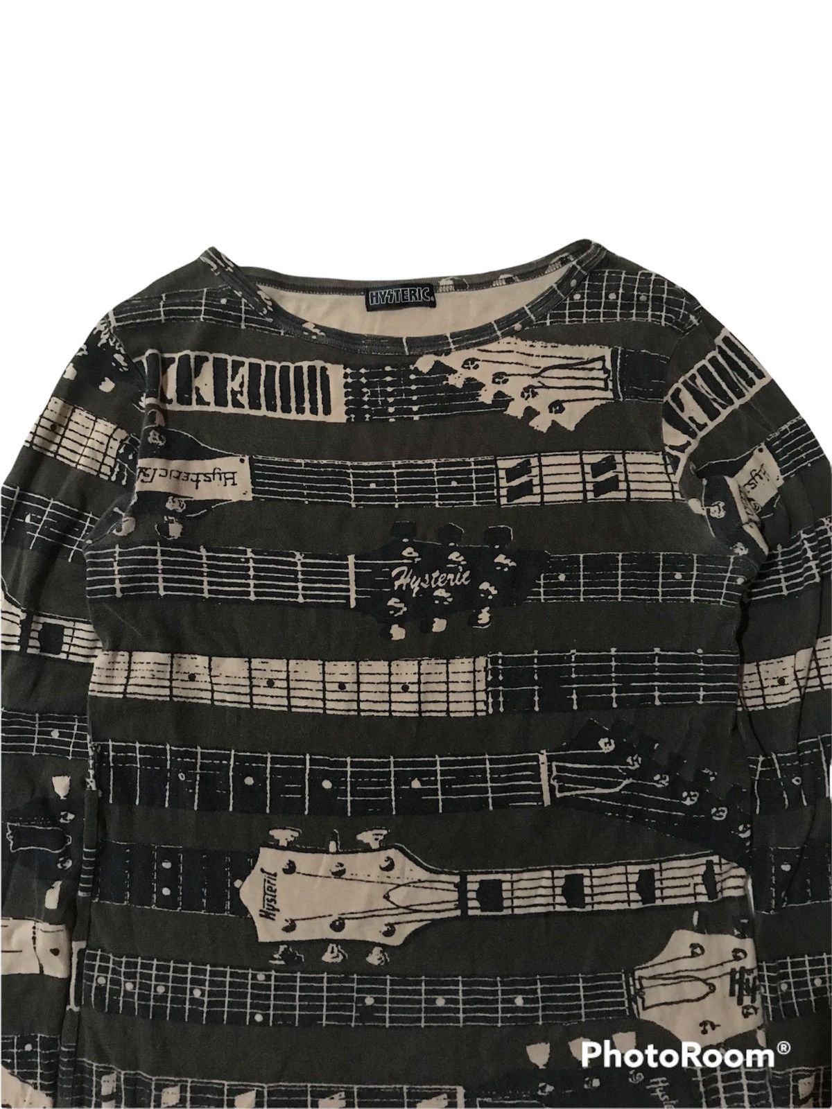 Hysteric Glamour 💥Vintage 90s Hysteric Rare Overprint Shirt Size M / US 6-8 / IT 42-44 - 4 Thumbnail