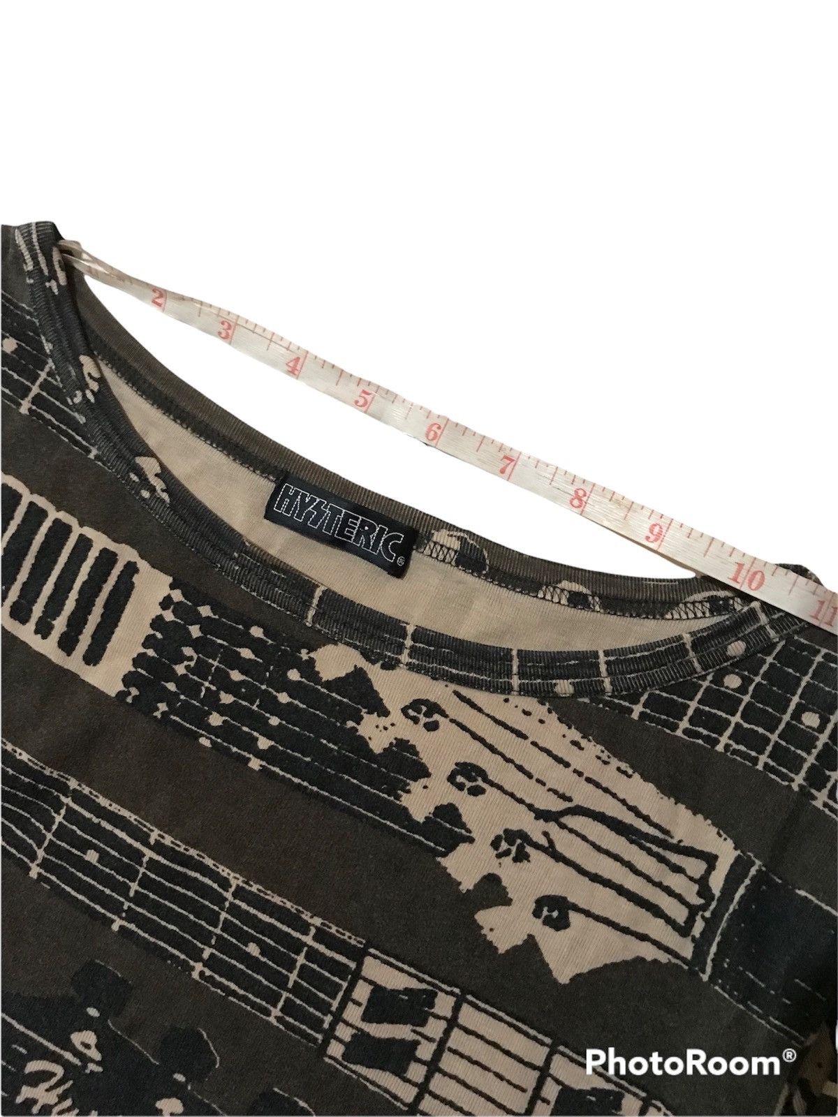 Hysteric Glamour 💥Vintage 90s Hysteric Rare Overprint Shirt Size M / US 6-8 / IT 42-44 - 8 Thumbnail