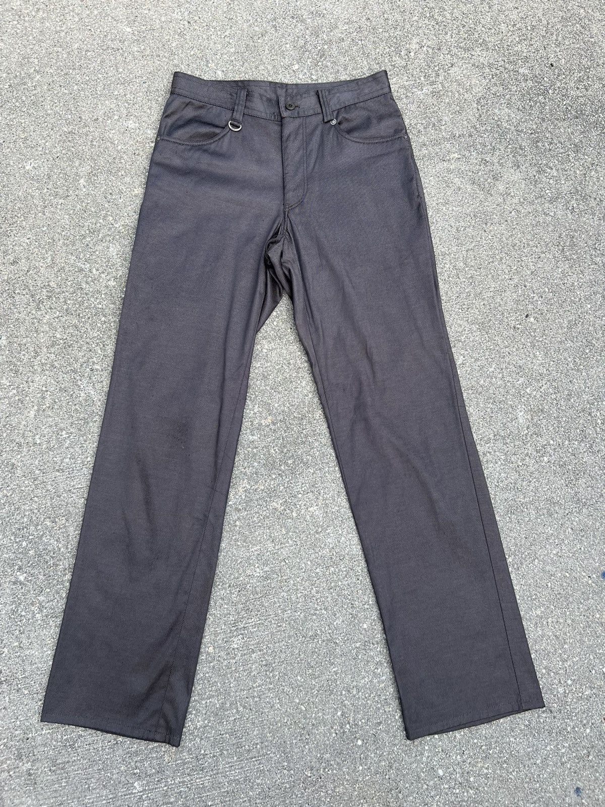 Gaultier Homme Objet Vintage Jpg Objet Gaultier Homme Stripes Fade Trouser Pant Size US 29 - 1 Thumbnail