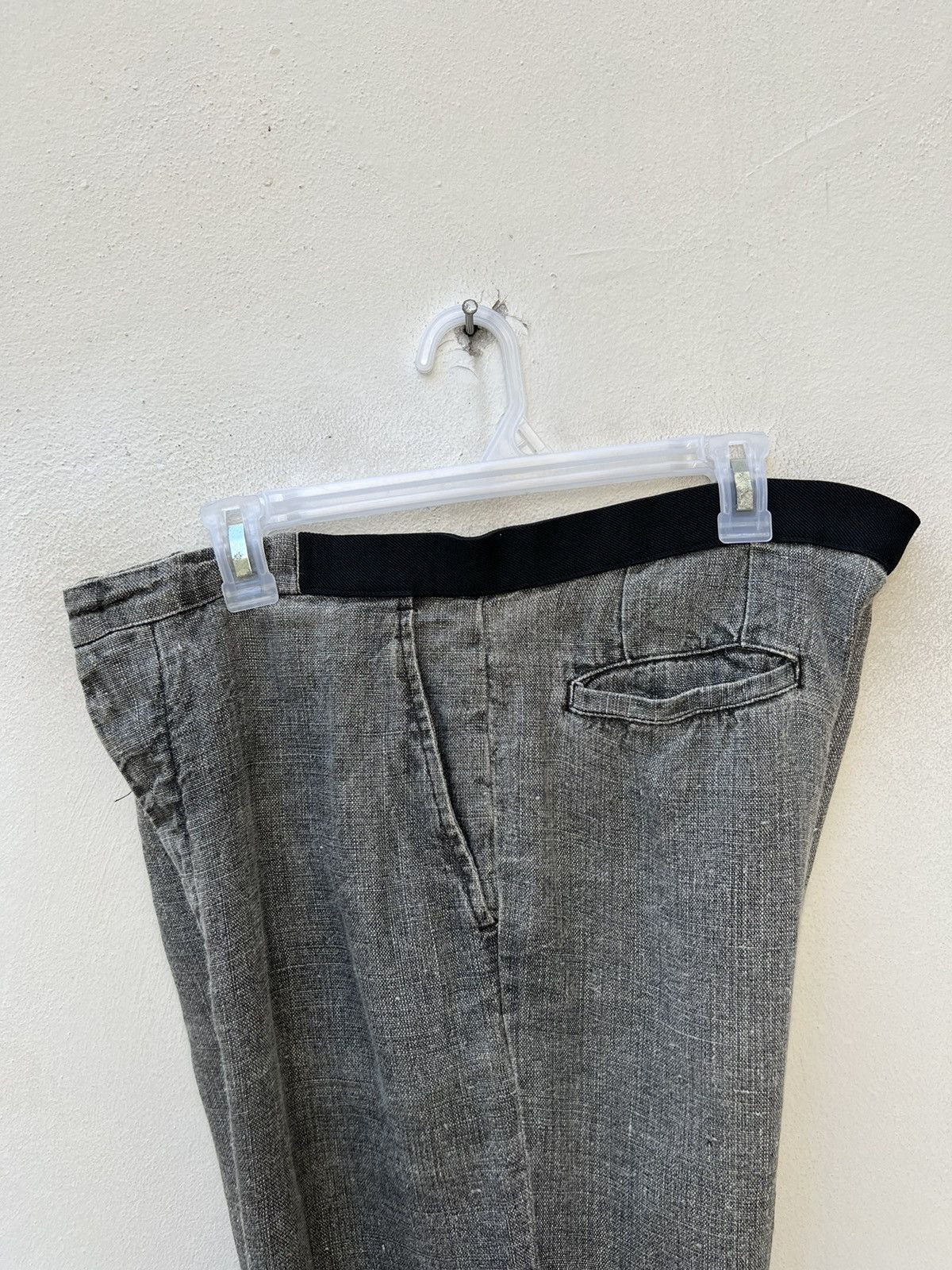 Maison Margiela × Vintage Vintage 90s Martin Margiela Italy Fade Linen Trouser Pant Size US 34 / EU 50 - 22 Thumbnail