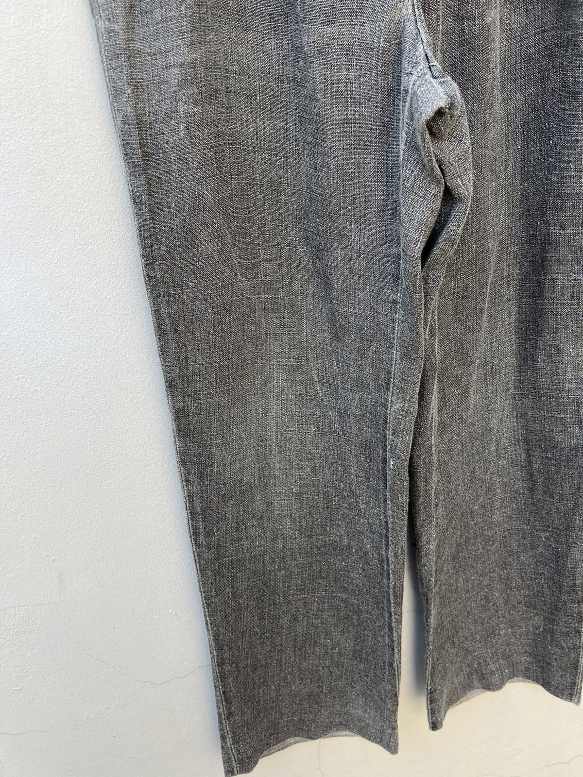 Maison Margiela × Vintage Vintage 90s Martin Margiela Italy Fade Linen Trouser Pant Size US 34 / EU 50 - 8 Thumbnail