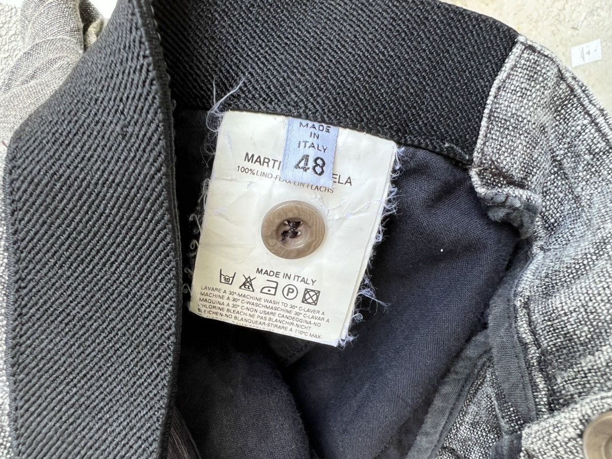Maison Margiela × Vintage Vintage 90s Martin Margiela Italy Fade Linen Trouser Pant Size US 34 / EU 50 - 24 Thumbnail