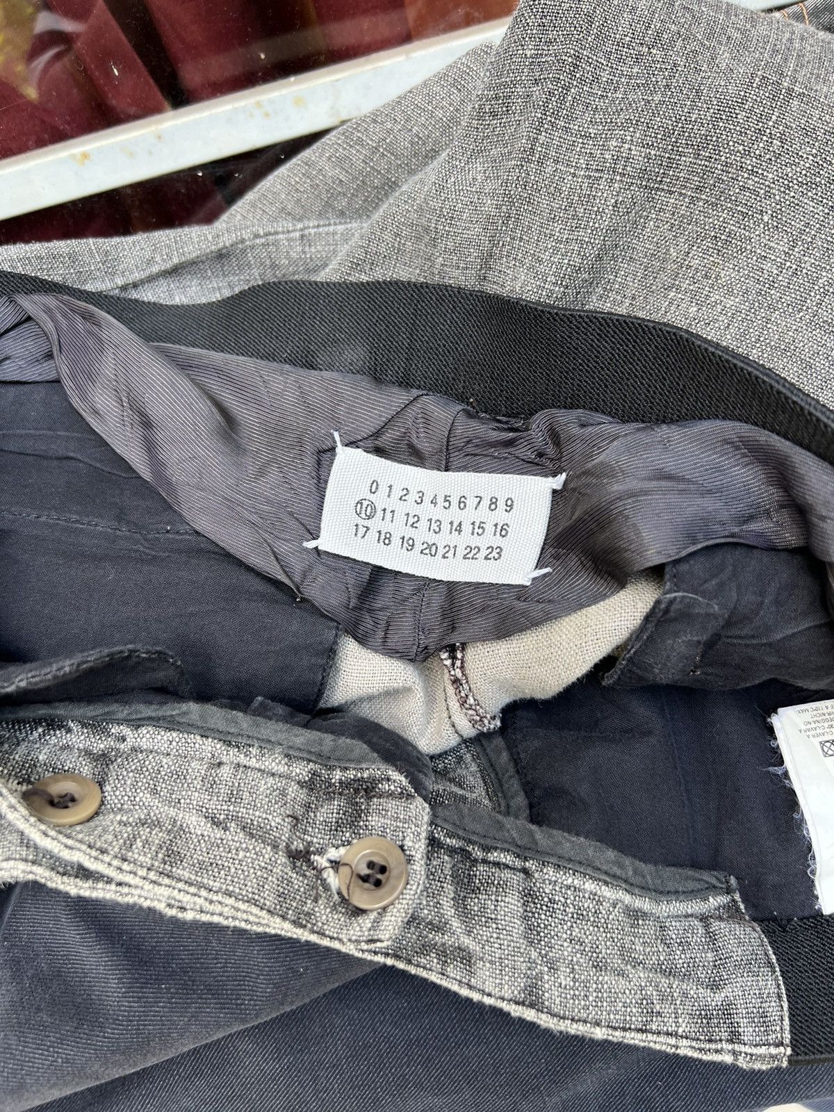 Maison Margiela × Vintage Vintage 90s Martin Margiela Italy Fade Linen Trouser Pant Size US 34 / EU 50 - 23 Thumbnail