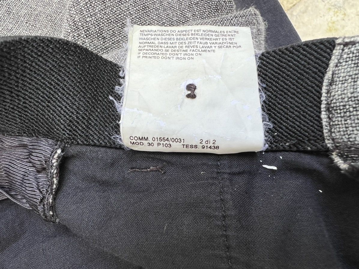 Maison Margiela × Vintage Vintage 90s Martin Margiela Italy Fade Linen Trouser Pant Size US 34 / EU 50 - 25 Thumbnail