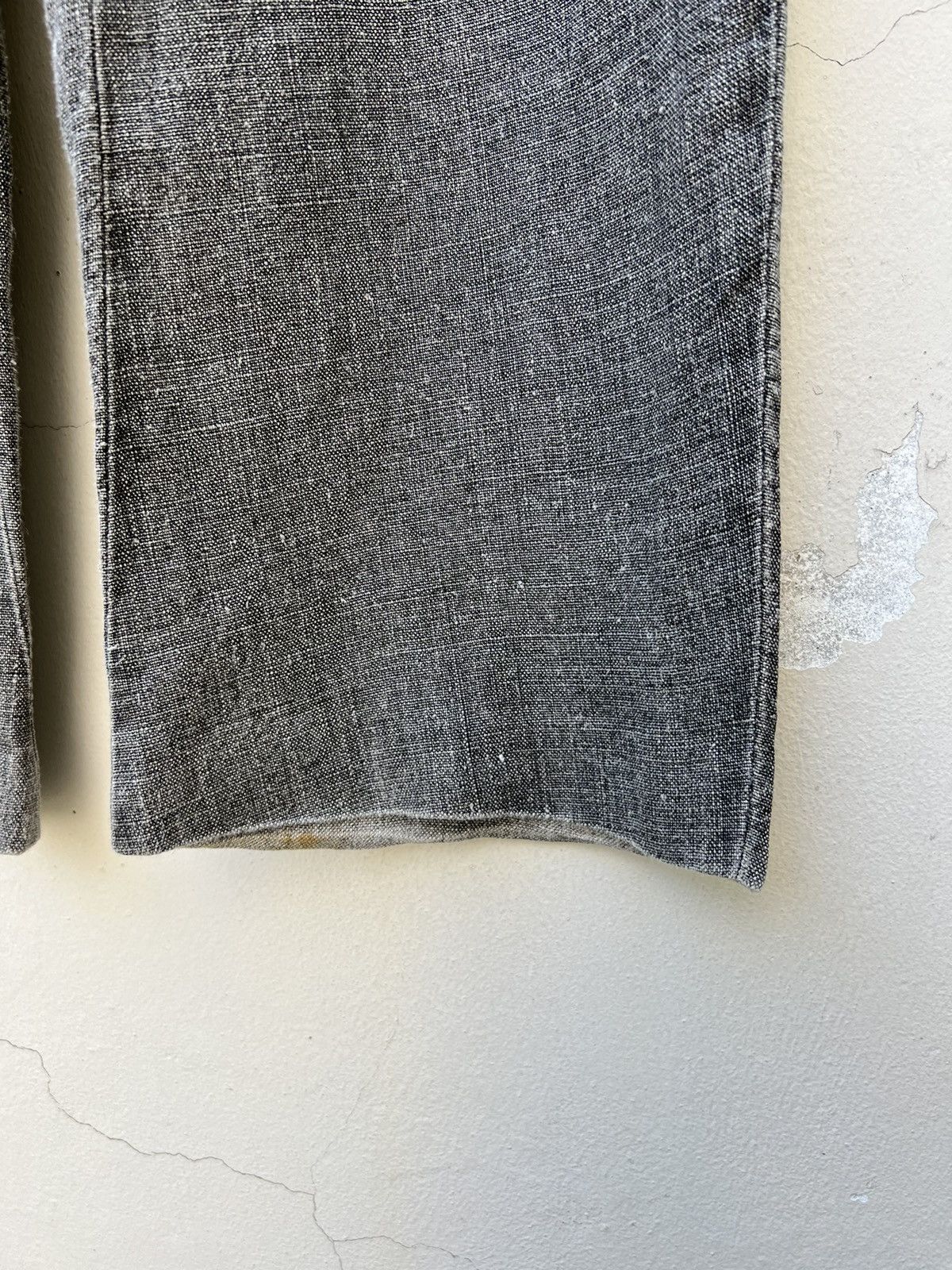 Maison Margiela × Vintage Vintage 90s Martin Margiela Italy Fade Linen Trouser Pant Size US 34 / EU 50 - 12 Thumbnail