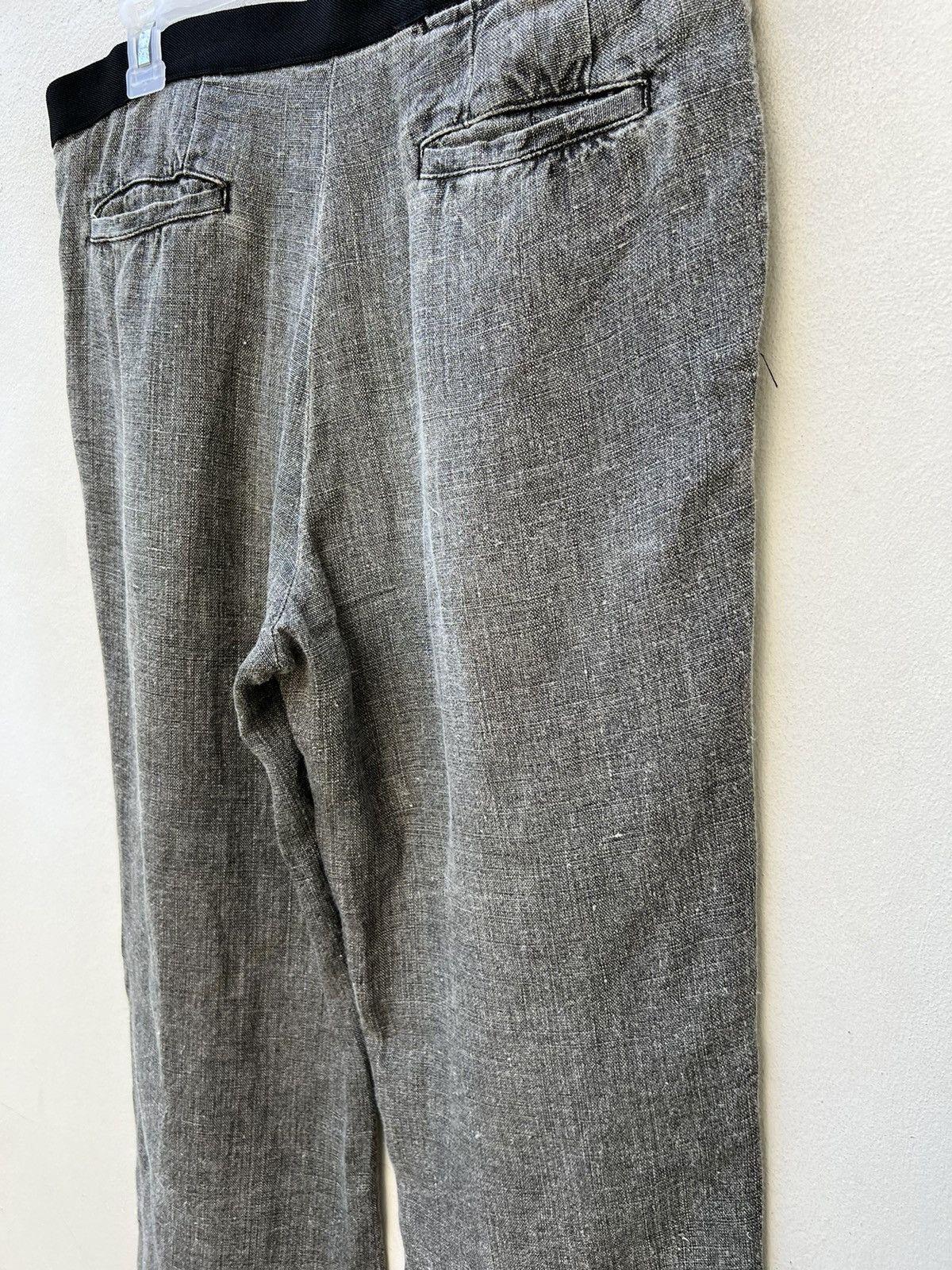 Maison Margiela × Vintage Vintage 90s Martin Margiela Italy Fade Linen Trouser Pant Size US 34 / EU 50 - 19 Thumbnail