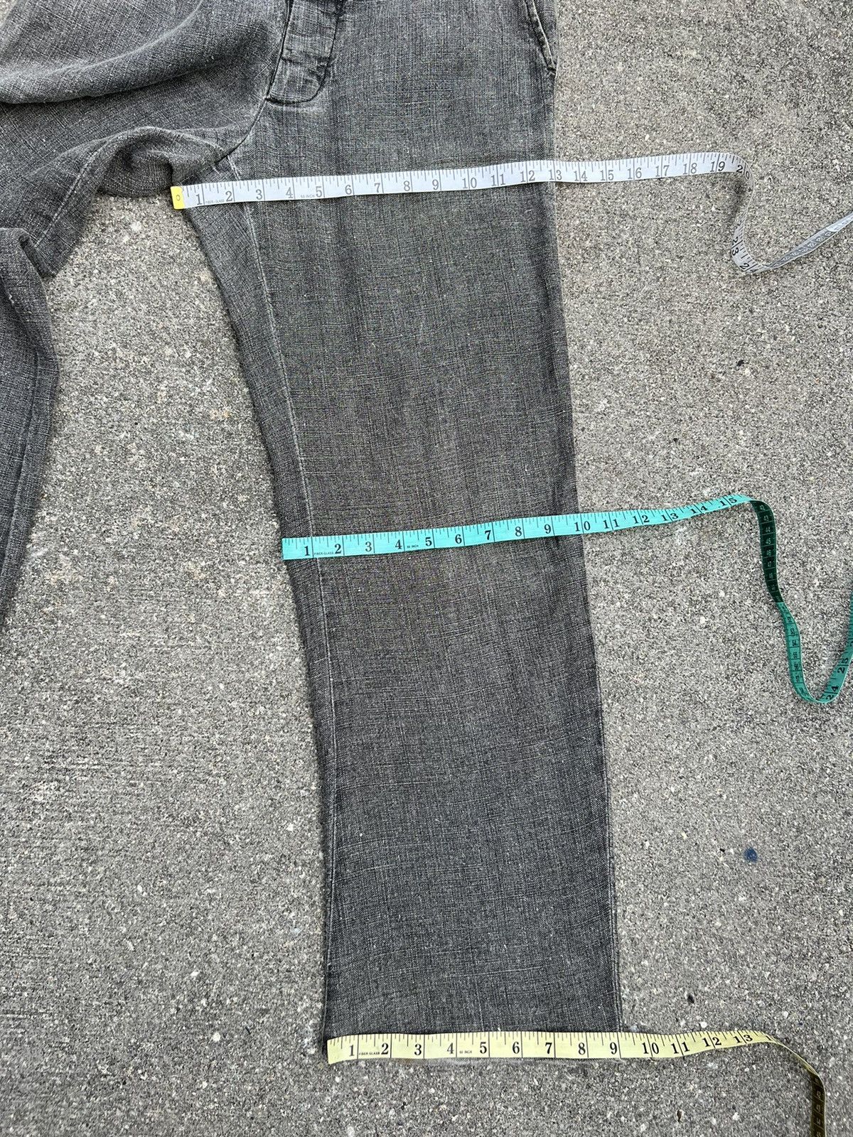 Maison Margiela × Vintage Vintage 90s Martin Margiela Italy Fade Linen Trouser Pant Size US 34 / EU 50 - 3 Thumbnail