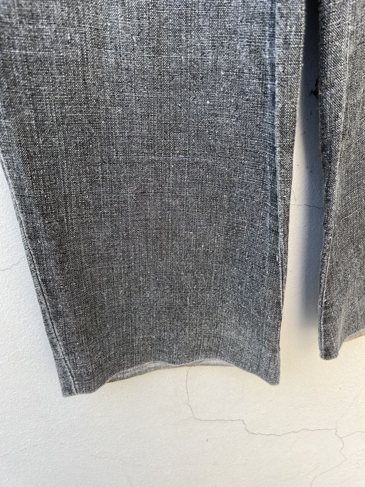 Maison Margiela × Vintage Vintage 90s Martin Margiela Italy Fade Linen Trouser Pant Size US 34 / EU 50 - 9 Thumbnail