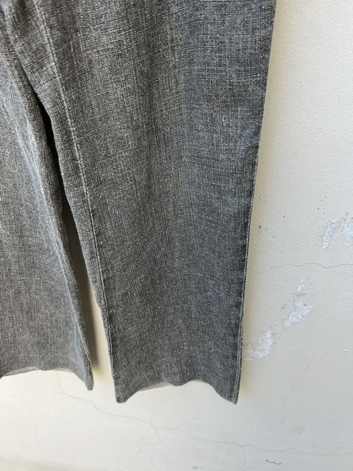Maison Margiela × Vintage Vintage 90s Martin Margiela Italy Fade Linen Trouser Pant Size US 34 / EU 50 - 11 Thumbnail