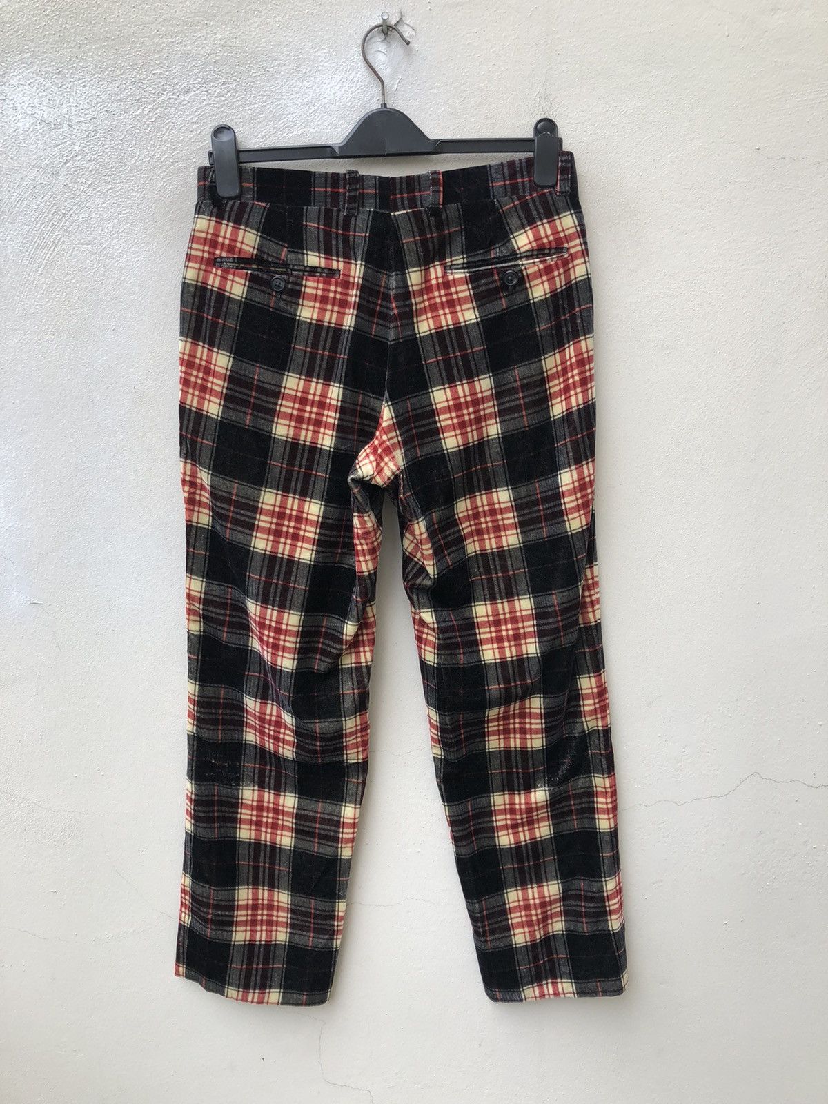 Beams Plus Beams X Bernard Zins Tartan Velour Trouser Size US 30 / EU 46 - 5 Thumbnail