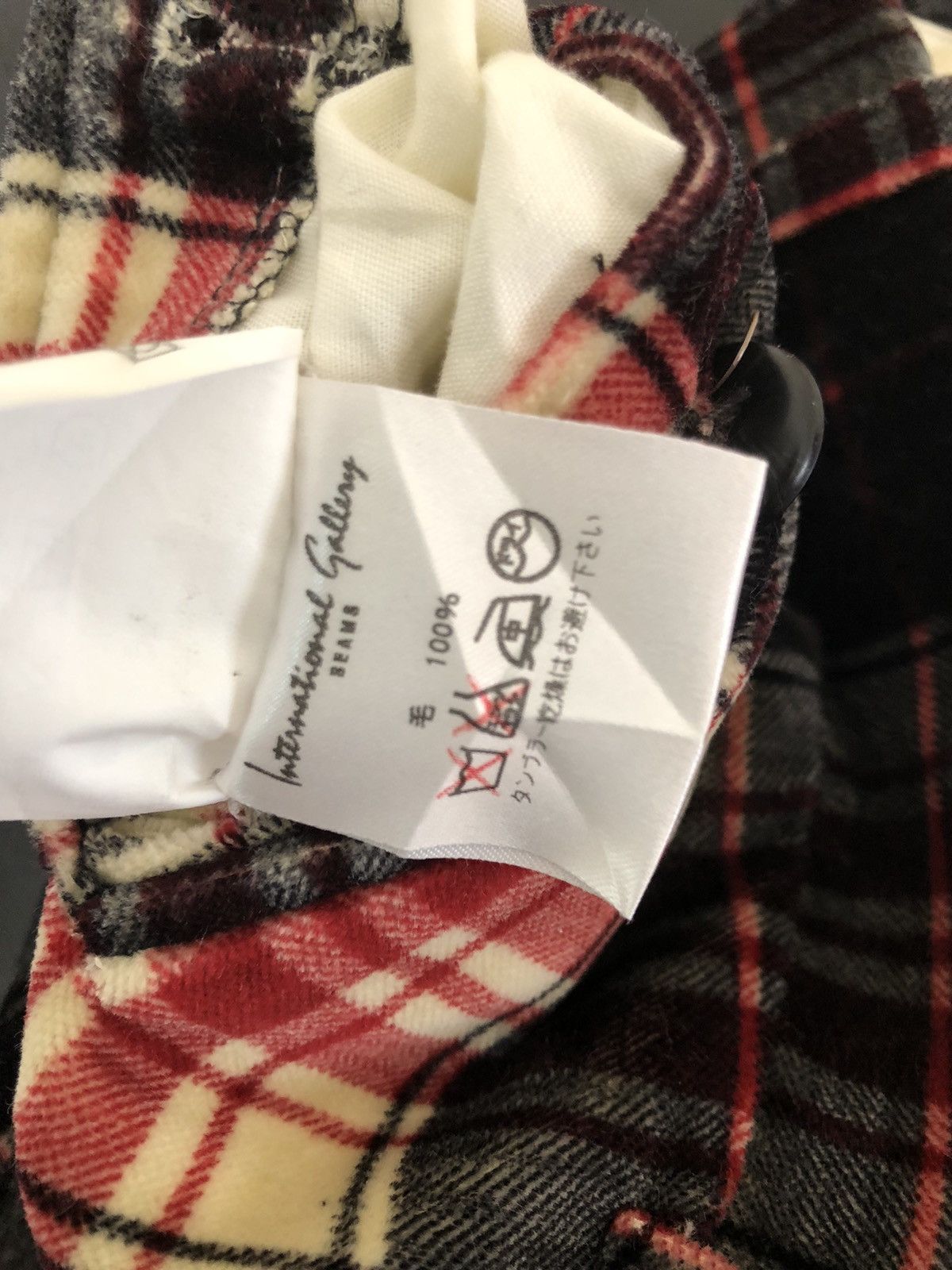 Beams Plus Beams X Bernard Zins Tartan Velour Trouser Size US 30 / EU 46 - 13 Thumbnail