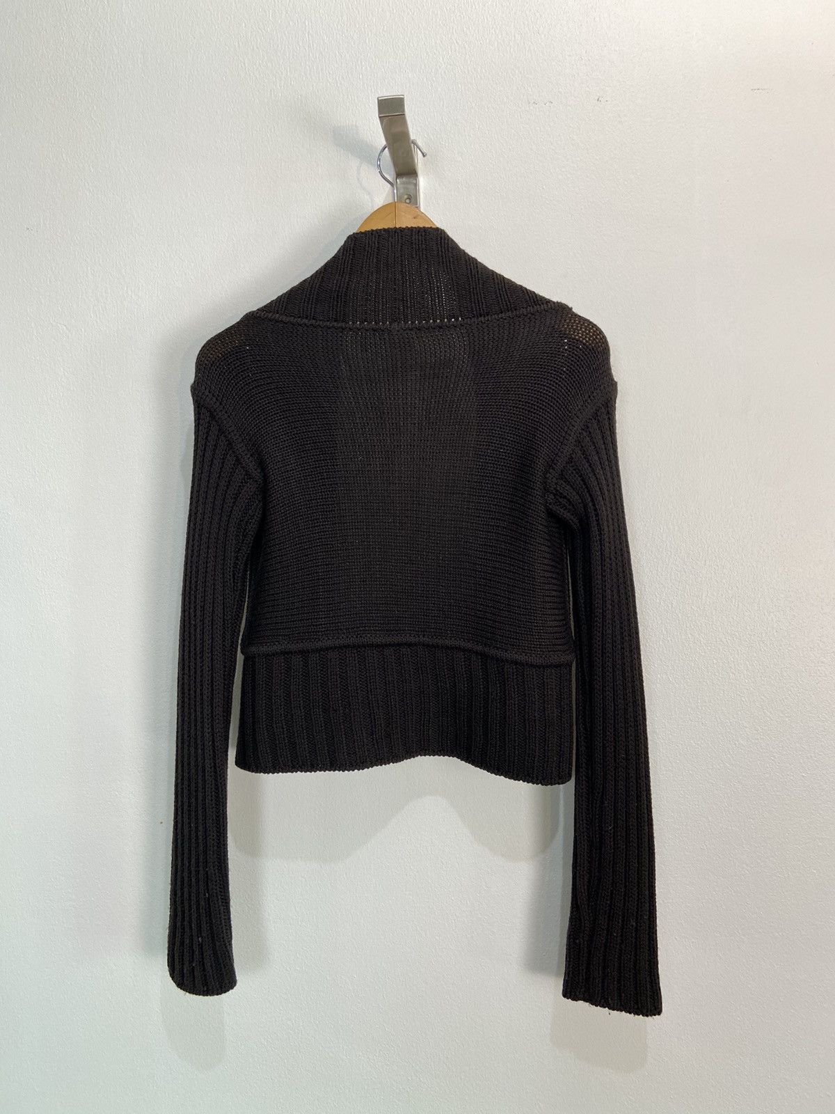 Rick Owens Rick Owens FW03 “TRUCKER” Triangle Knit Cardigan Size US XS / EU 42 / 0 - 15 Thumbnail