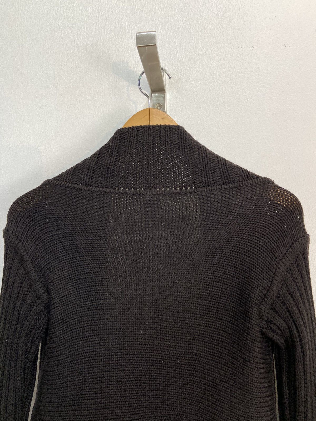 Rick Owens Rick Owens FW03 “TRUCKER” Triangle Knit Cardigan Size US XS / EU 42 / 0 - 16 Thumbnail