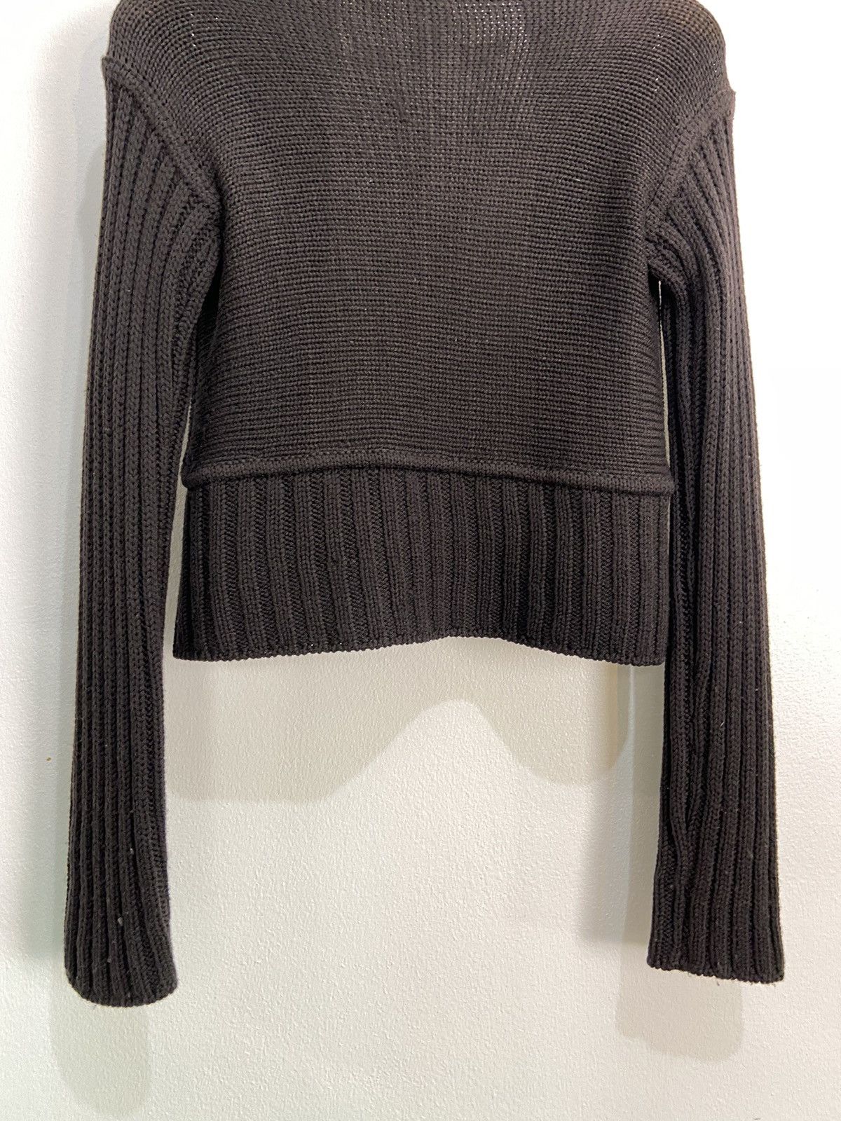 Rick Owens Rick Owens FW03 “TRUCKER” Triangle Knit Cardigan Size US XS / EU 42 / 0 - 17 Thumbnail