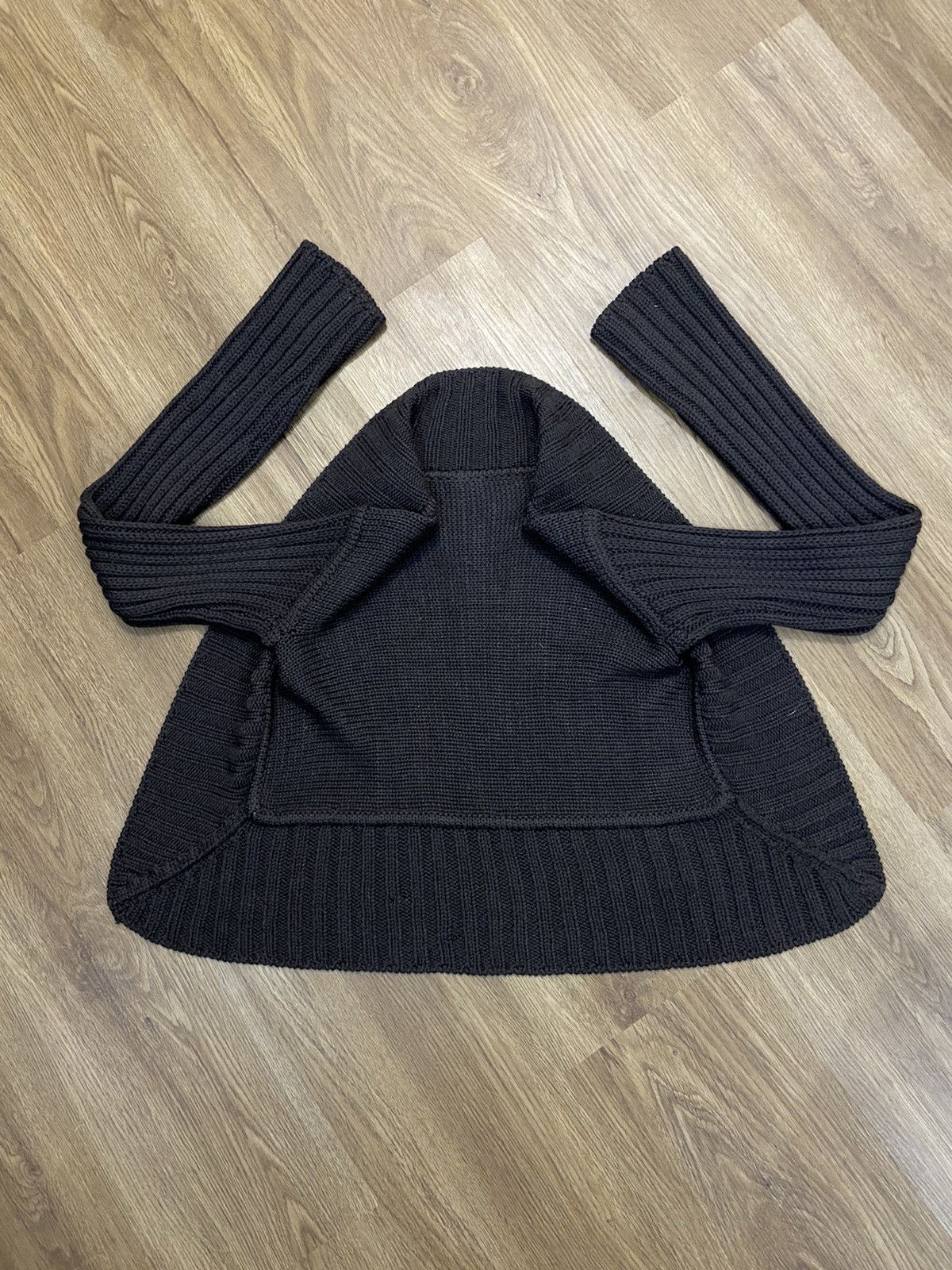 Rick Owens Rick Owens FW03 “TRUCKER” Triangle Knit Cardigan Size US XS / EU 42 / 0 - 3 Thumbnail