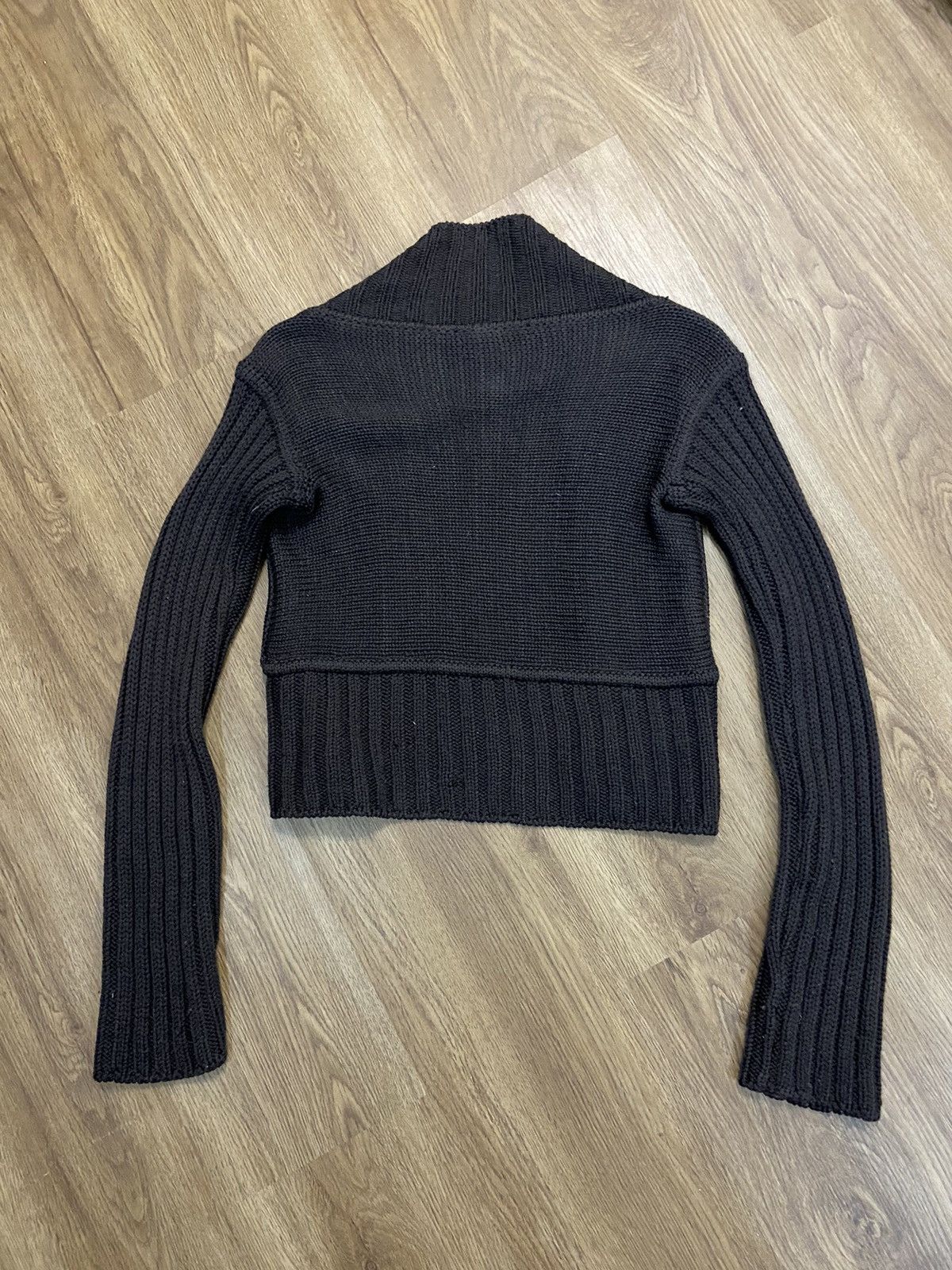 Rick Owens Rick Owens FW03 “TRUCKER” Triangle Knit Cardigan Size US XS / EU 42 / 0 - 5 Thumbnail
