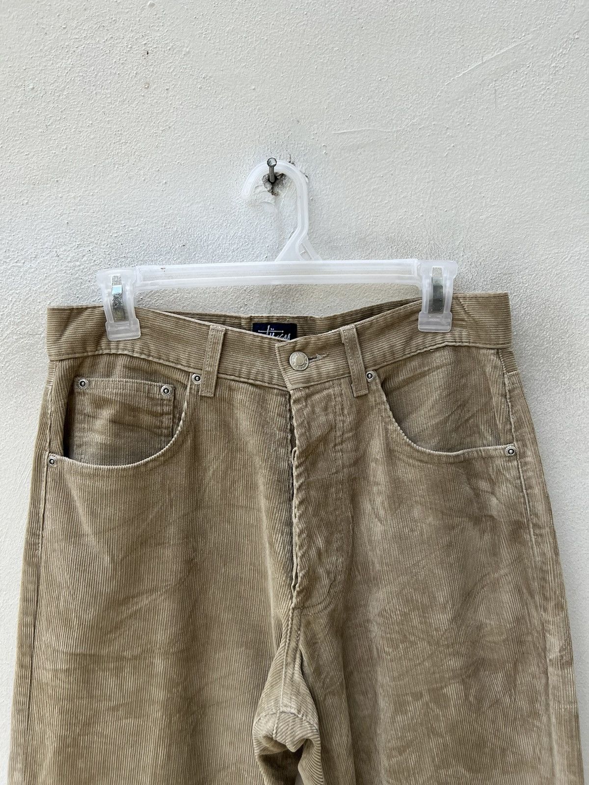 Stussy Vintage 90s Stussy Made in Usa Corduroy Jeans Size US 30 / EU 46 - 7 Thumbnail