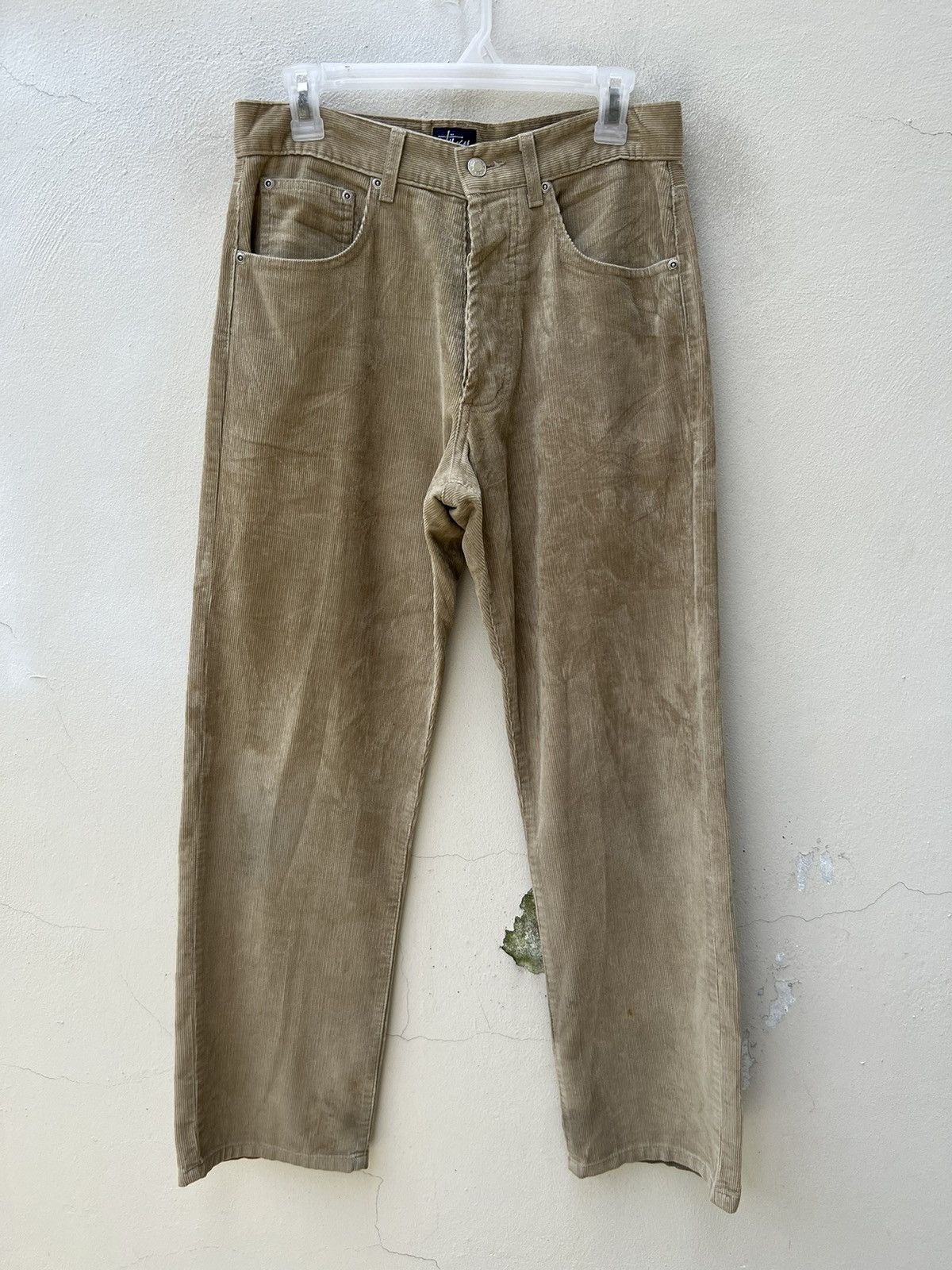 Stussy Vintage 90s Stussy Made in Usa Corduroy Jeans Size US 30 / EU 46 - 6 Thumbnail