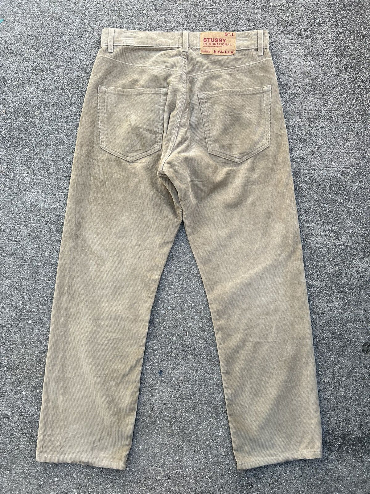 Stussy Vintage 90s Stussy Made in Usa Corduroy Jeans Size US 30 / EU 46 - 5 Thumbnail