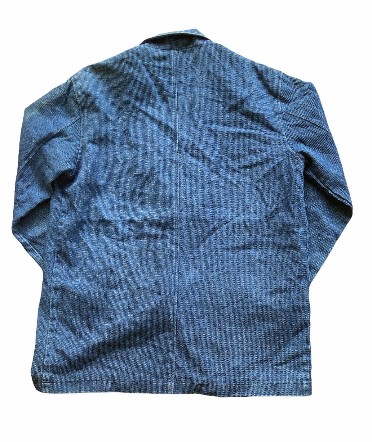 Indigo Indigo Blazer Jacket Size US L / EU 52-54 / 3 - 3 Thumbnail