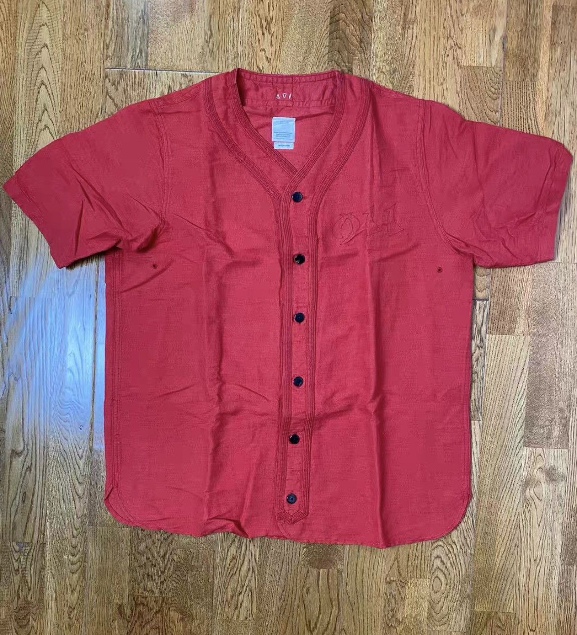 image of Visvim 18Ss Dugout Shirt in Red, Men's (Size XL)