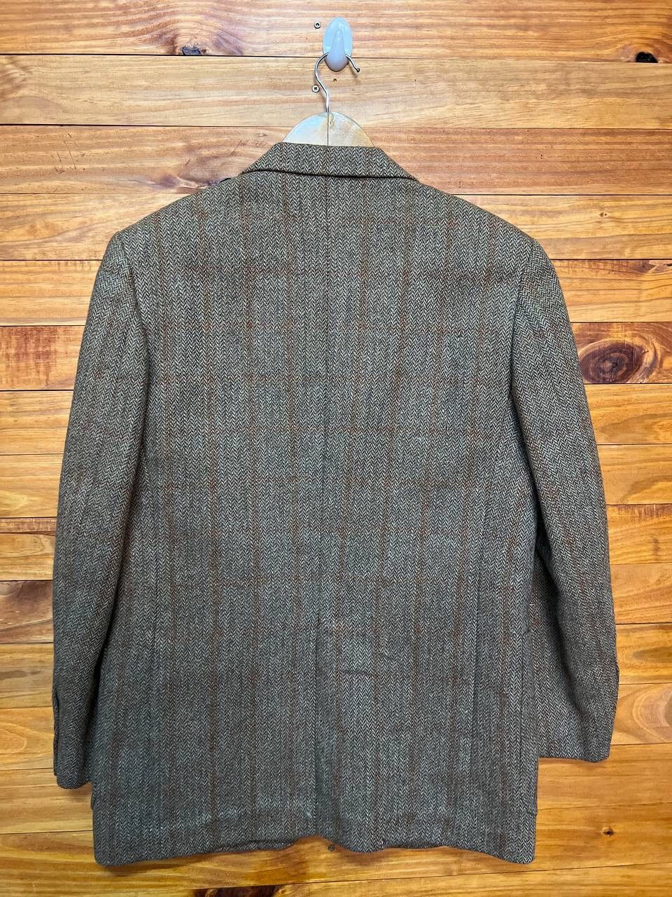 Vintage VINTAGE FINEST TWEED BLAZER WOOL MADE IN ENGLAND Size 42R - 8 Thumbnail